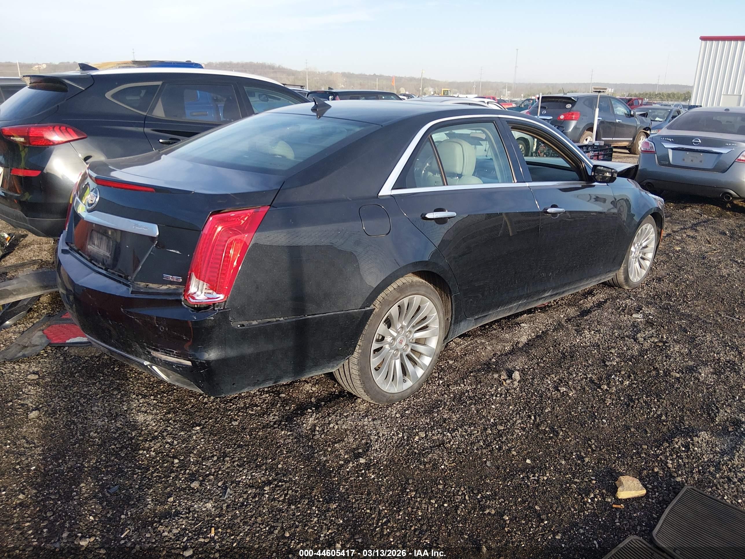 2014 Cadillac Cts Luxury Black vin: 1G6AX5S39E0197085