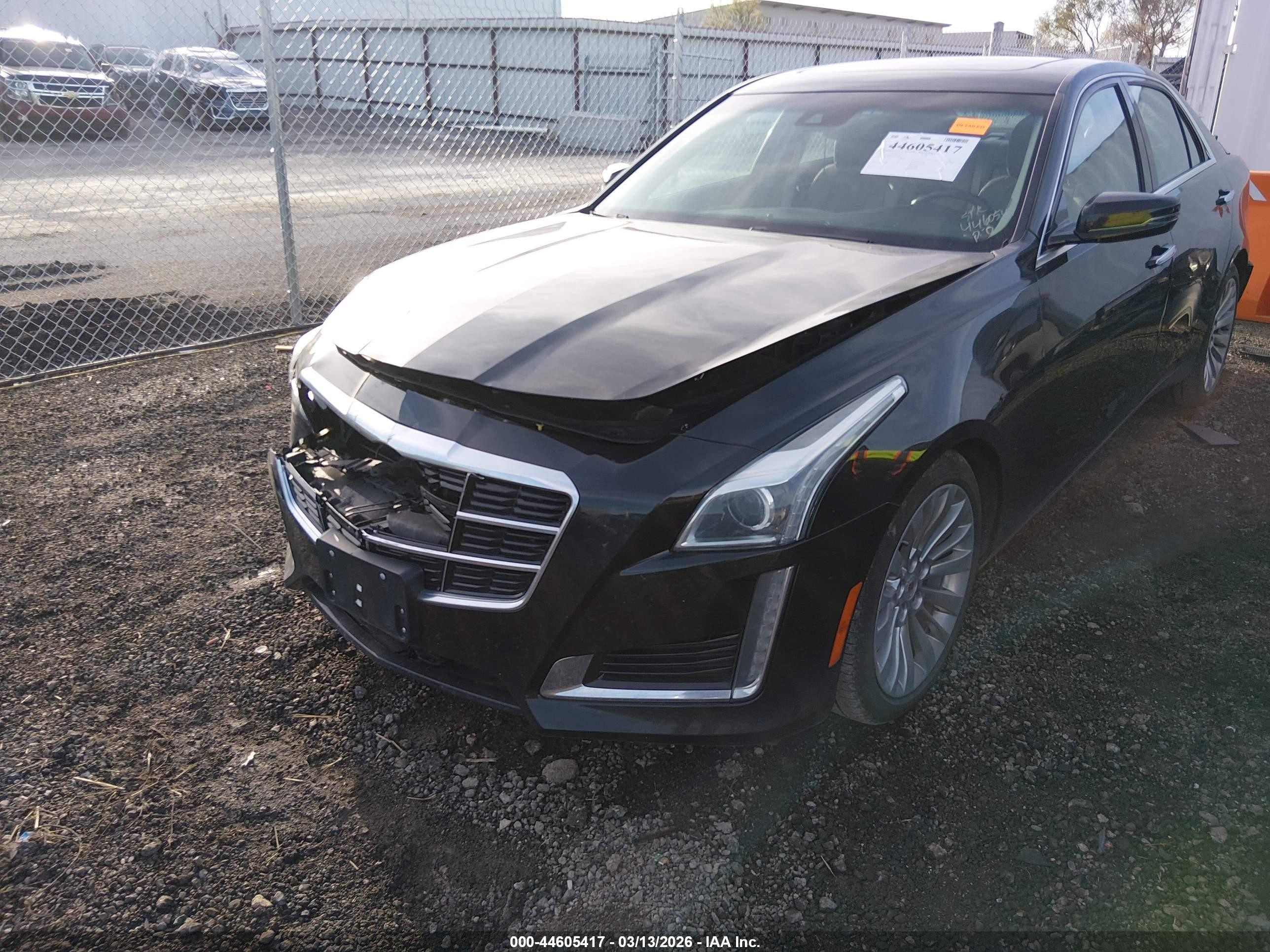2014 Cadillac Cts Luxury Black vin: 1G6AX5S39E0197085
