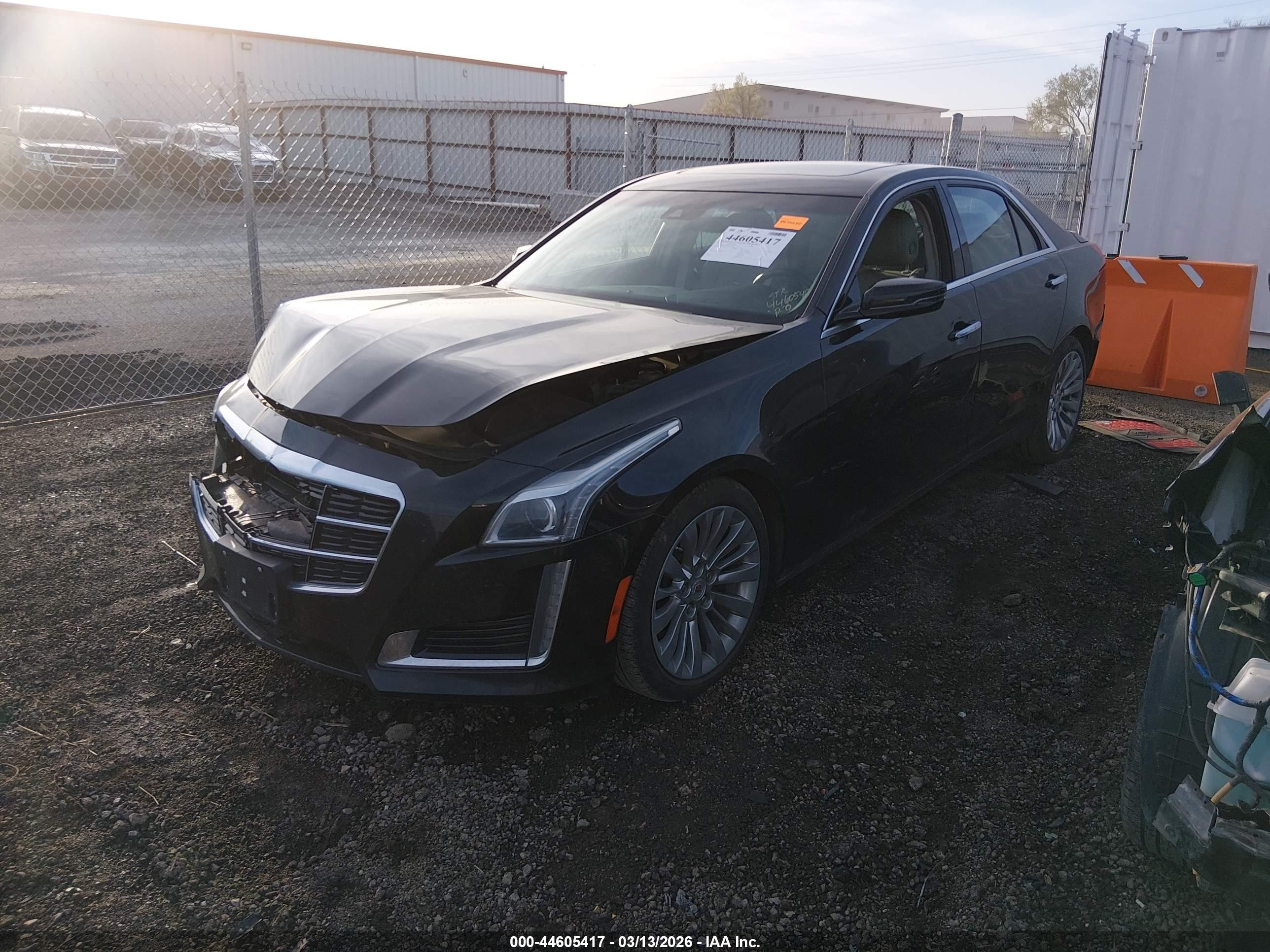 2014 Cadillac Cts Luxury Black vin: 1G6AX5S39E0197085
