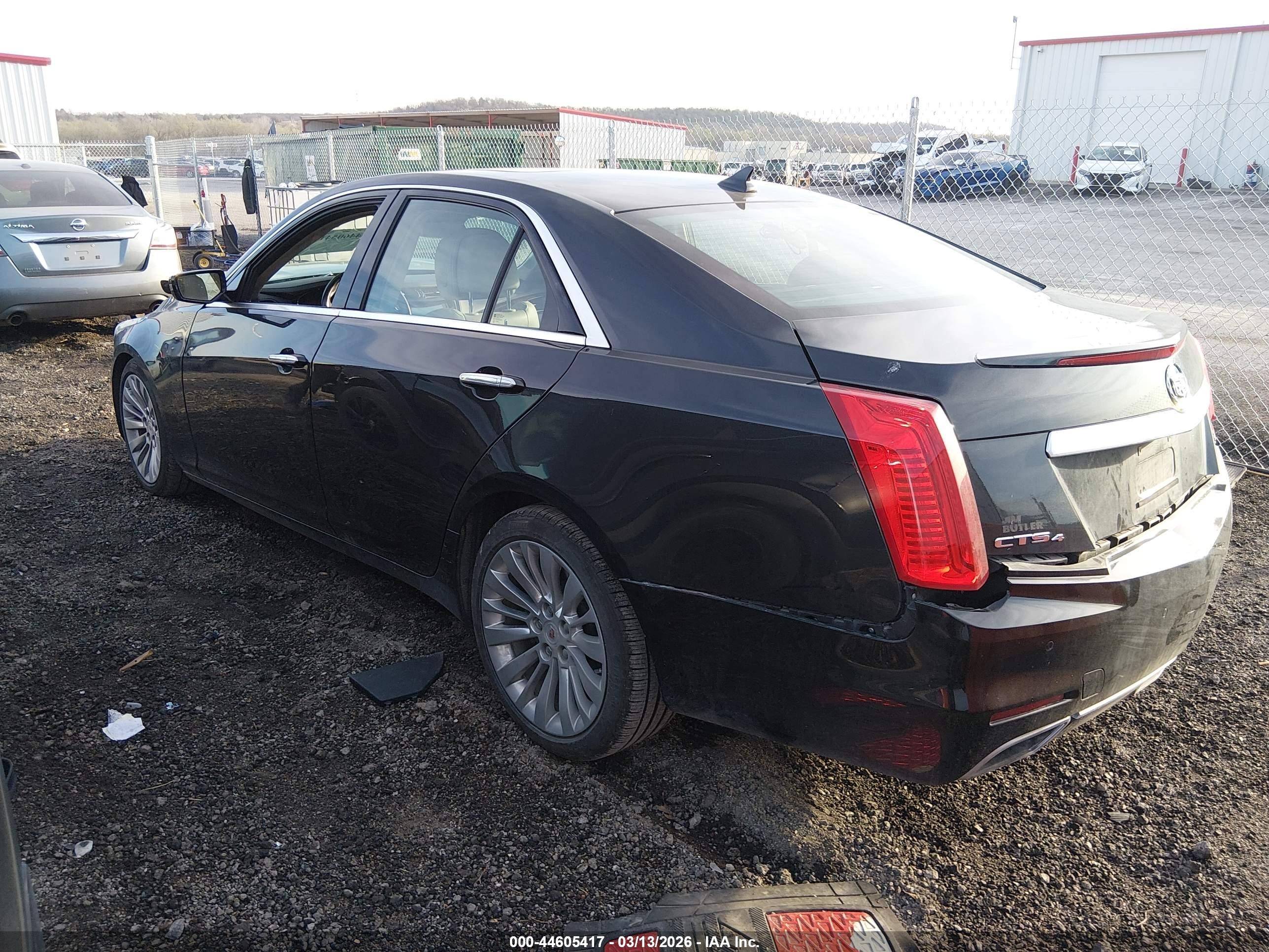 2014 Cadillac Cts Luxury Black vin: 1G6AX5S39E0197085