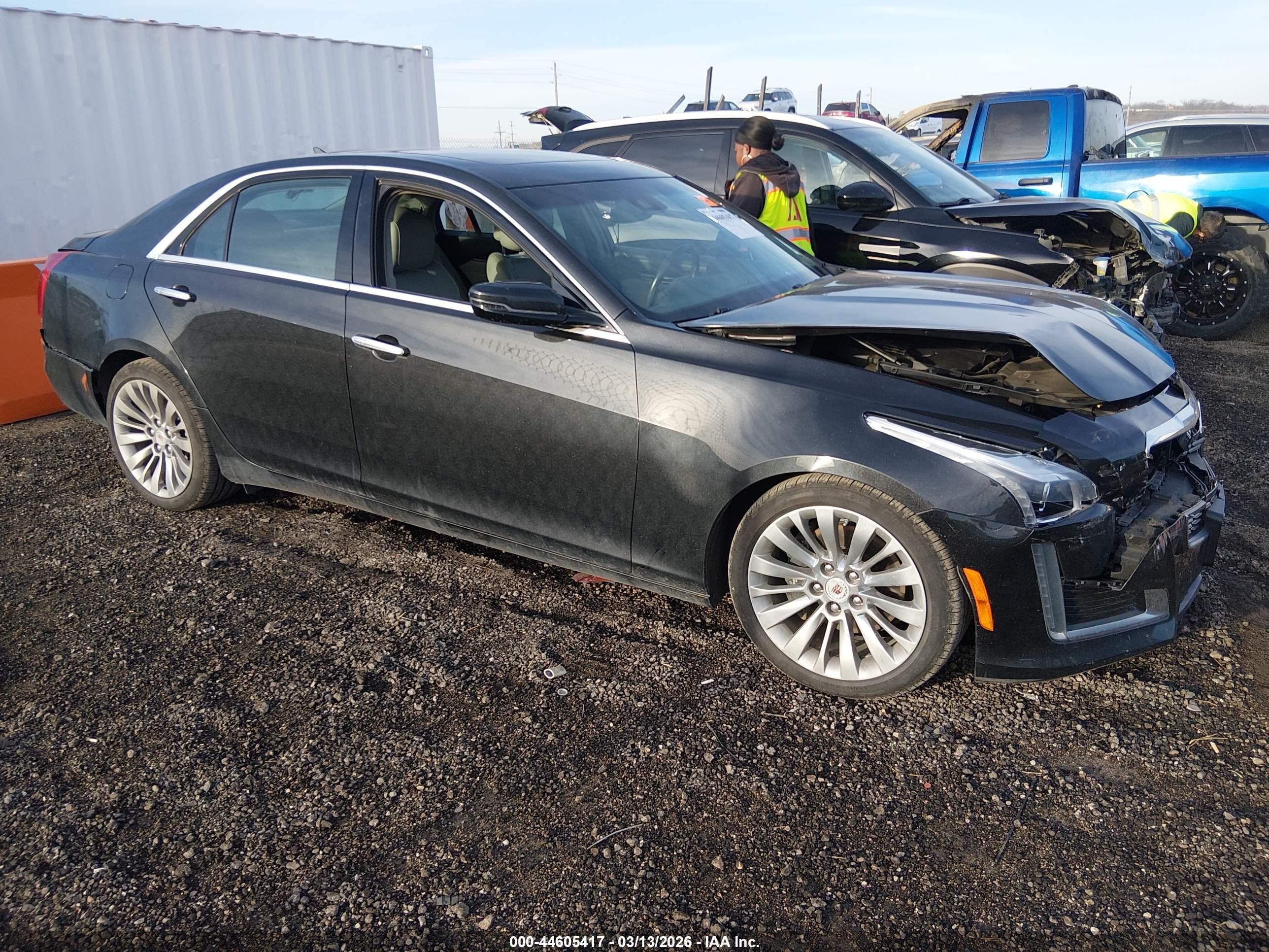 2014 Cadillac Cts Luxury Black vin: 1G6AX5S39E0197085