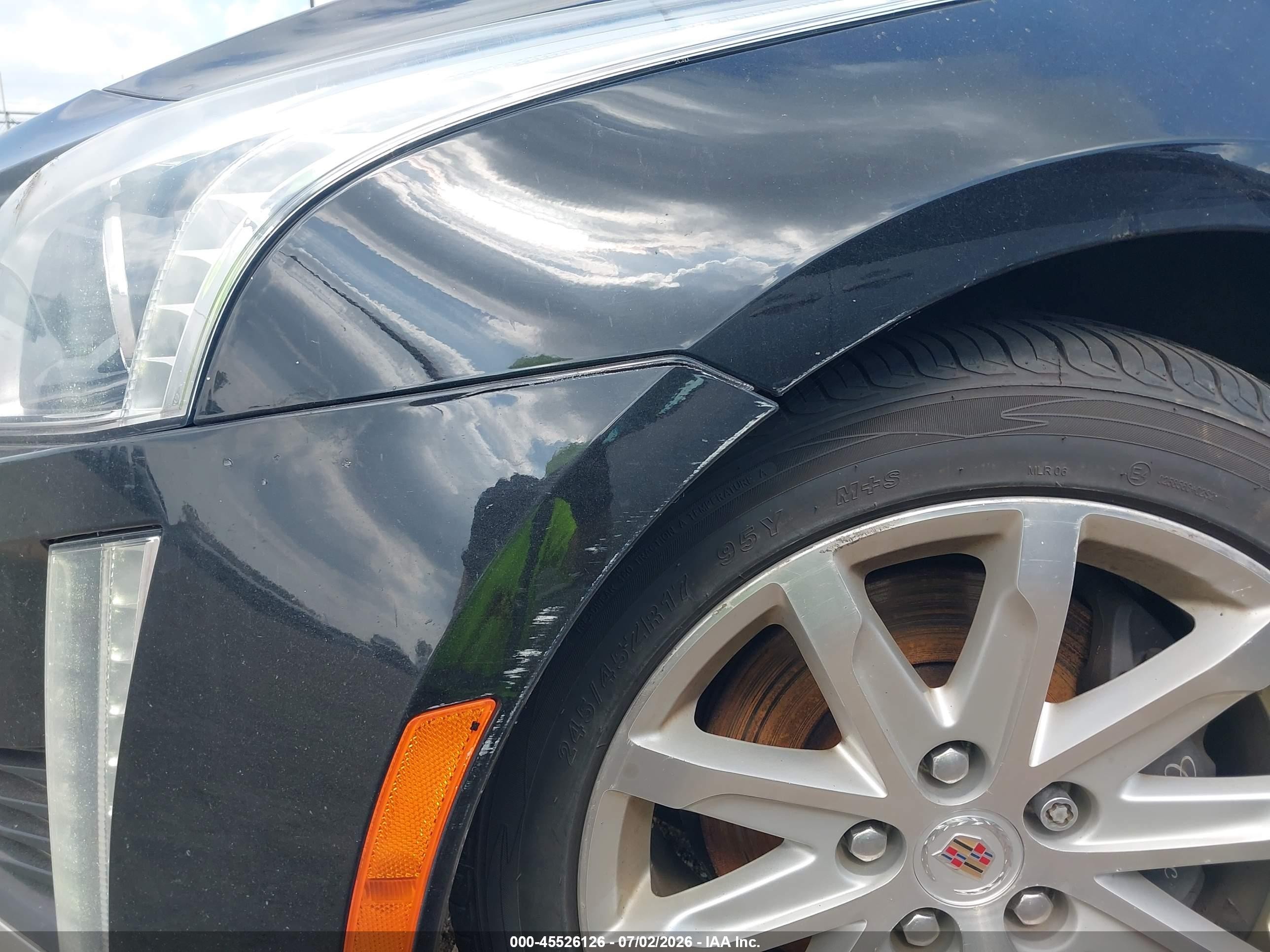 2014 Cadillac Cts Luxury Black vin: 1G6AX5S3XE0135887