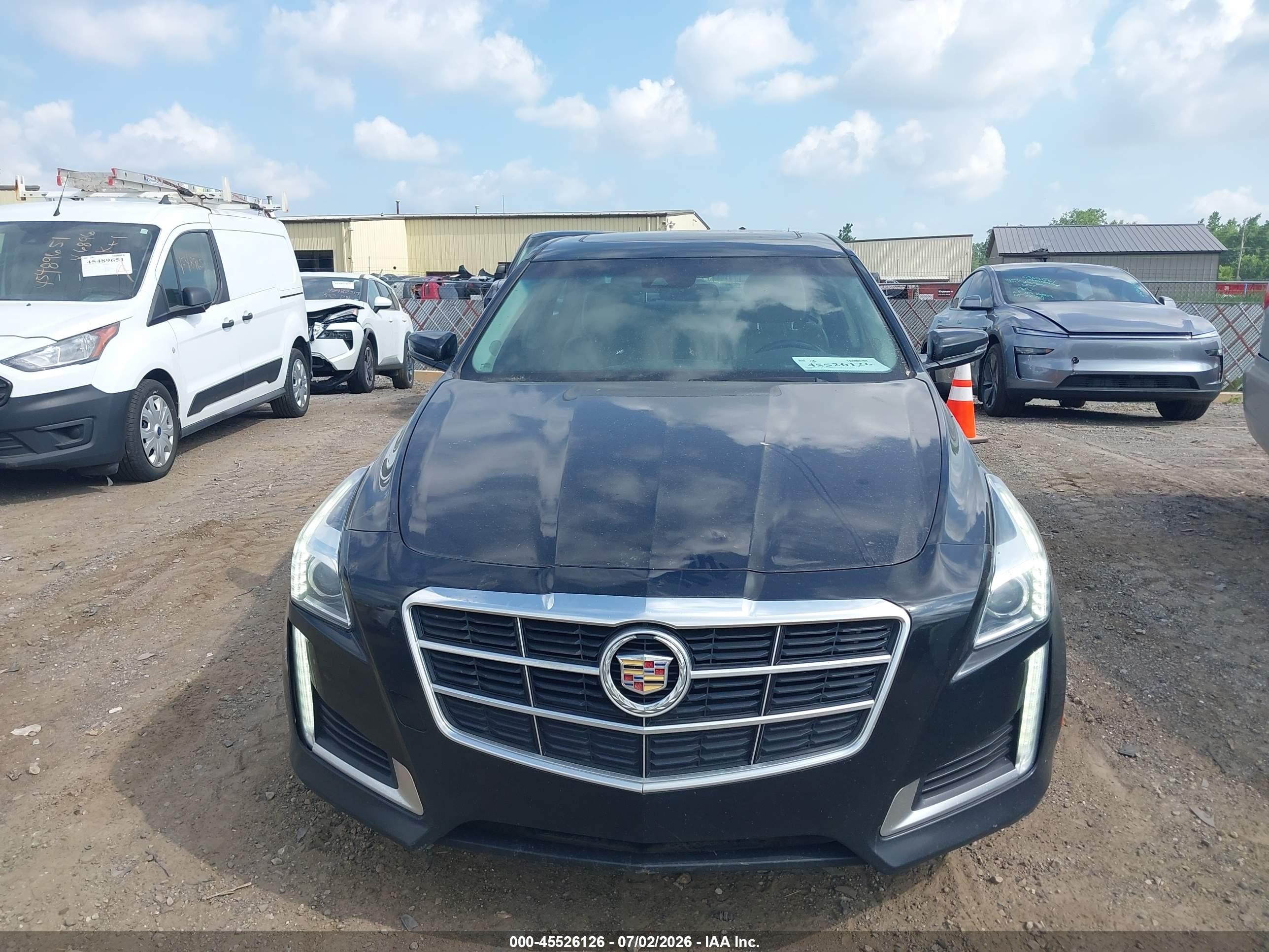 2014 Cadillac Cts Luxury Black vin: 1G6AX5S3XE0135887