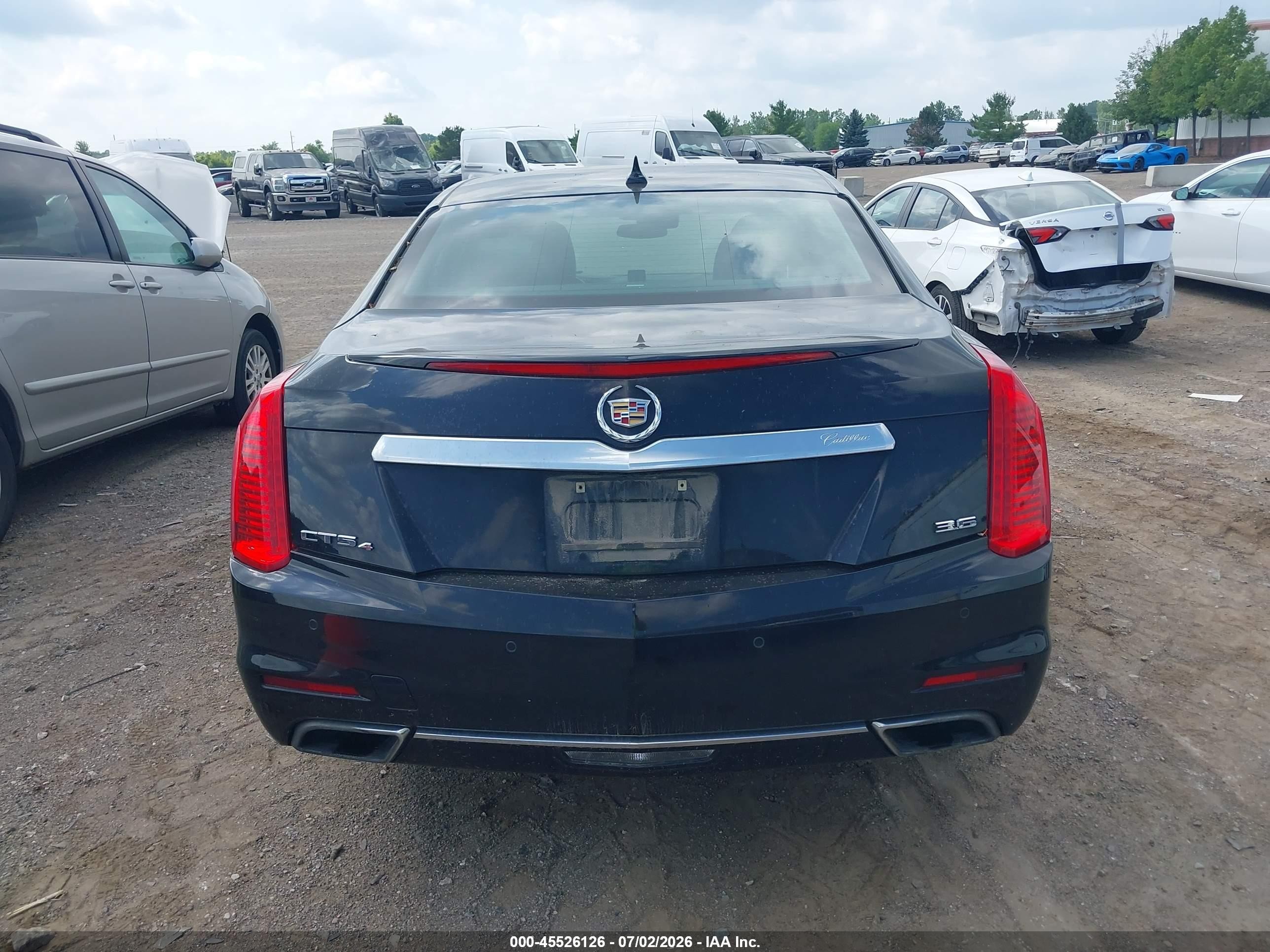 2014 Cadillac Cts Luxury Black vin: 1G6AX5S3XE0135887