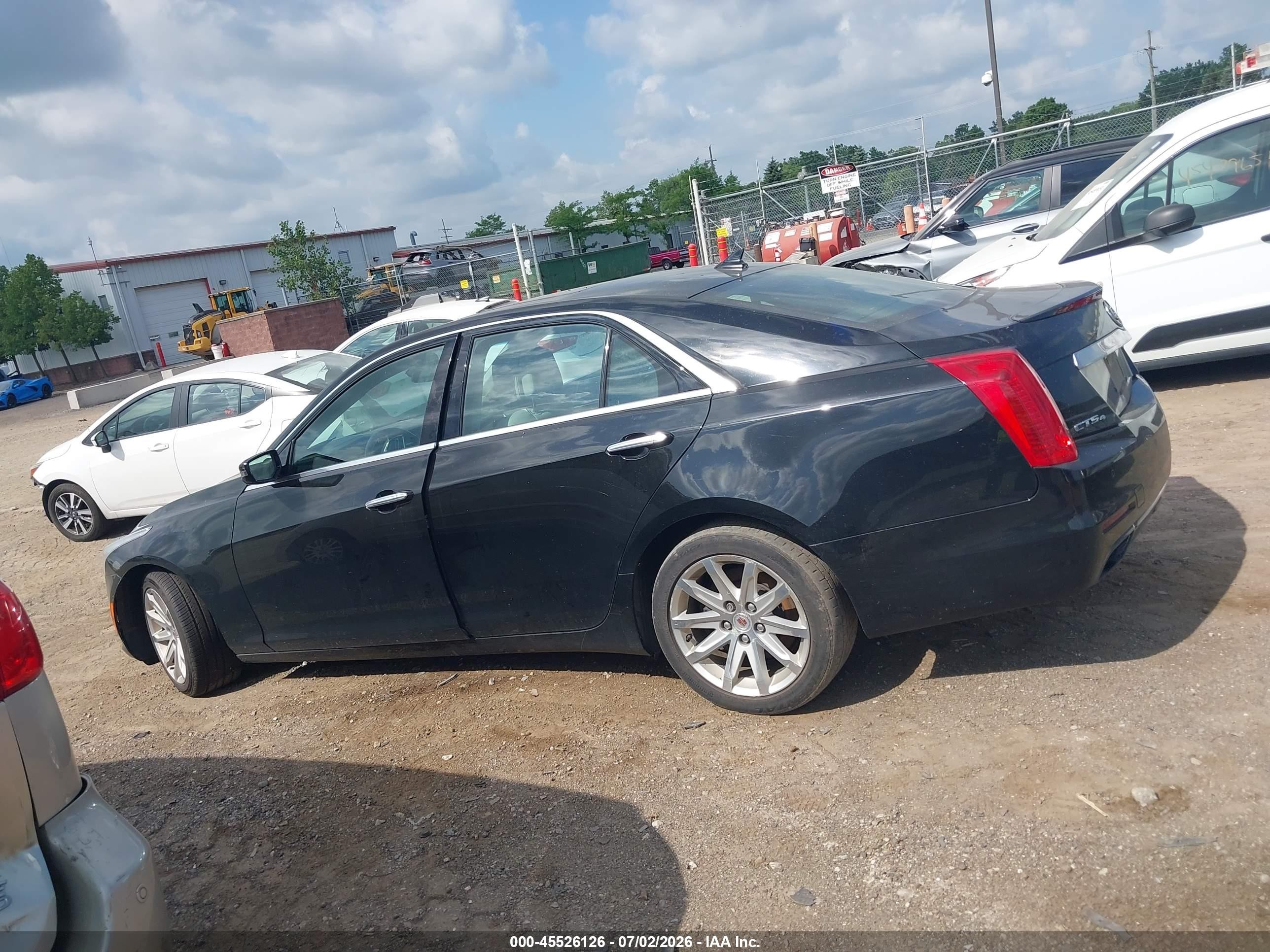 2014 Cadillac Cts Luxury Black vin: 1G6AX5S3XE0135887