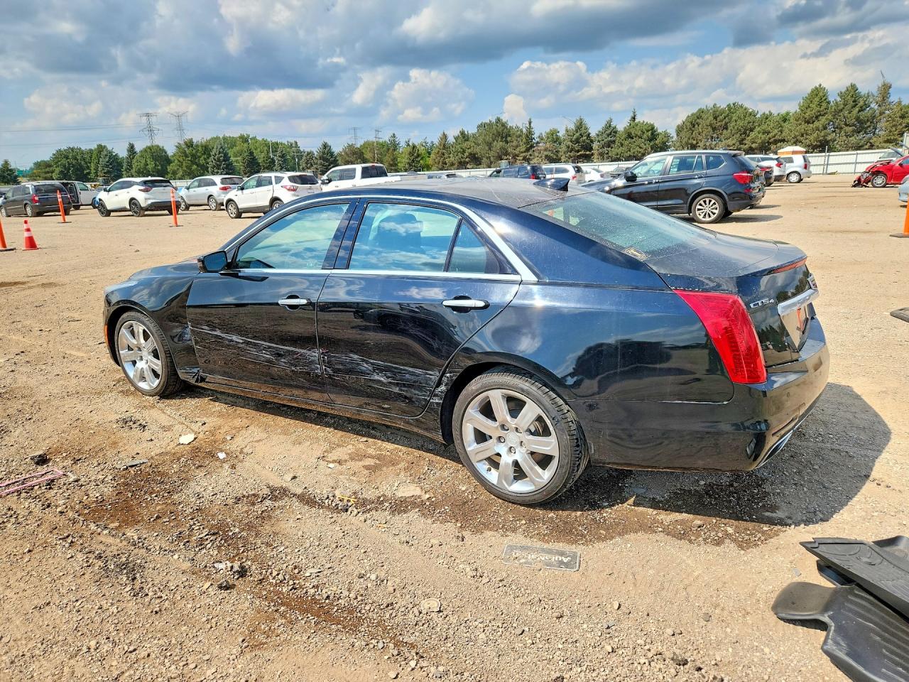 2016 Cadillac Cts Luxury Collection Black vin: 1G6AX5SS2G0125624