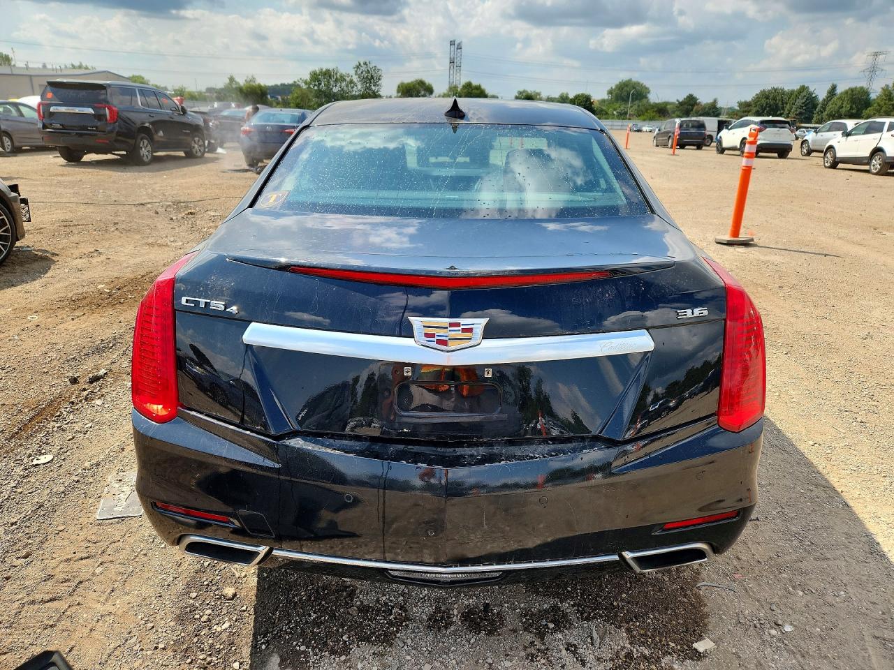 2016 Cadillac Cts Luxury Collection Black vin: 1G6AX5SS2G0125624