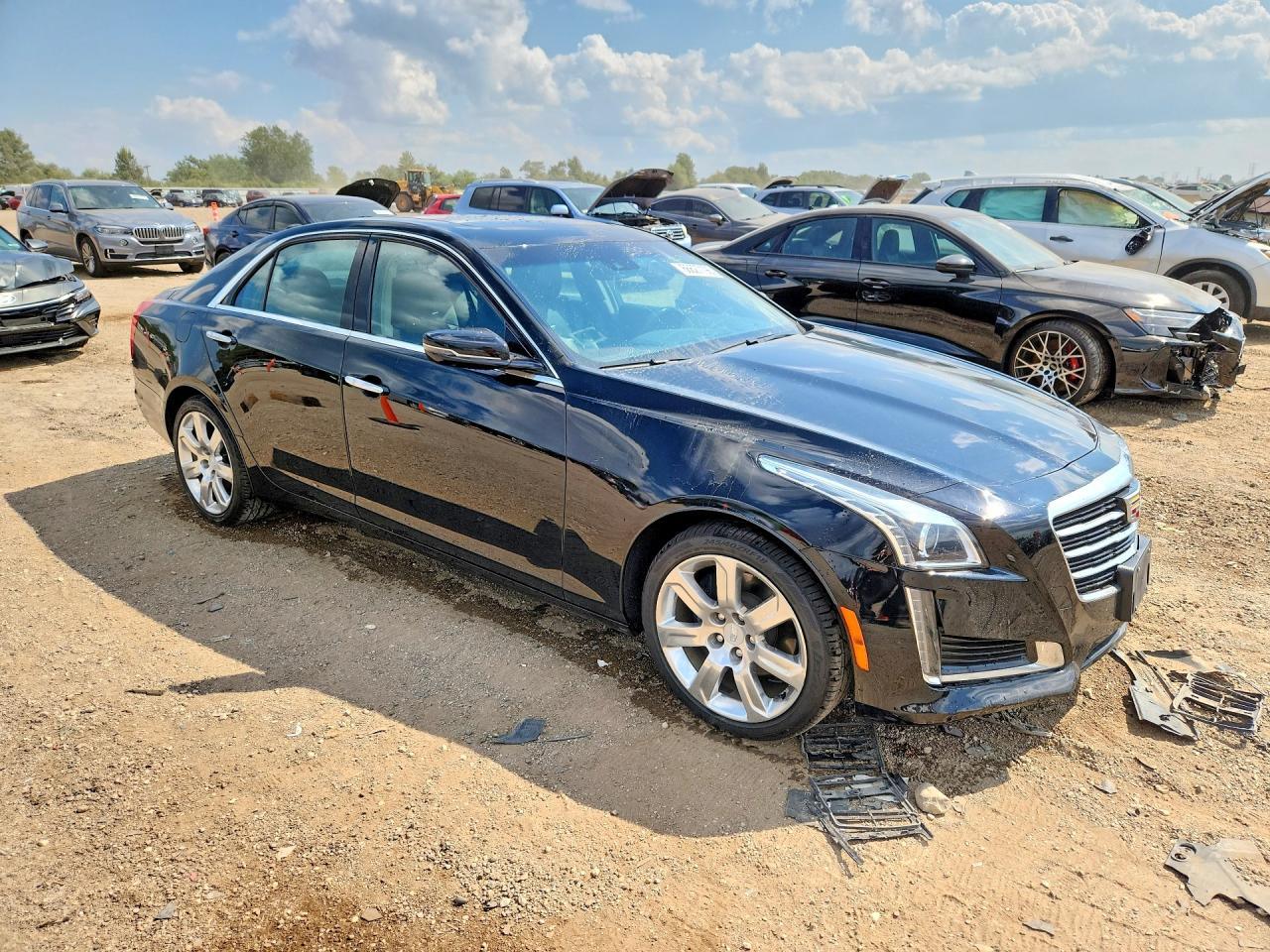 2016 Cadillac Cts Luxury Collection Black vin: 1G6AX5SS2G0125624