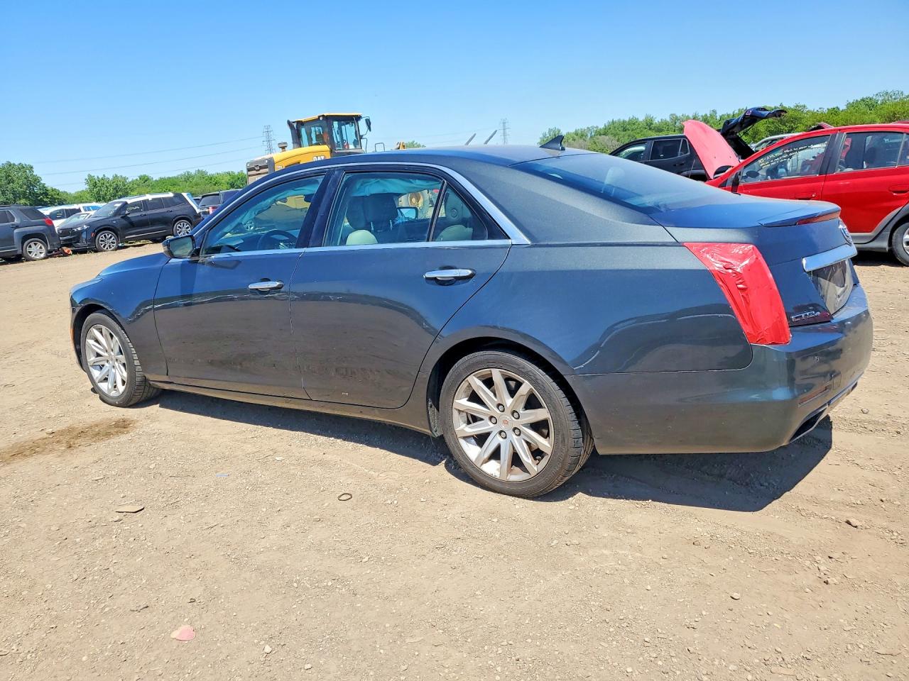 2014 Cadillac Cts Luxury Collection Угольный vin: 1G6AX5SX0E0128417