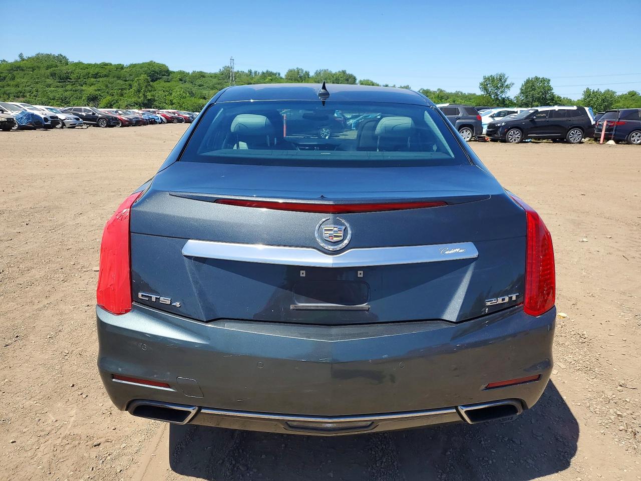 2014 Cadillac Cts Luxury Collection Угольный vin: 1G6AX5SX0E0128417