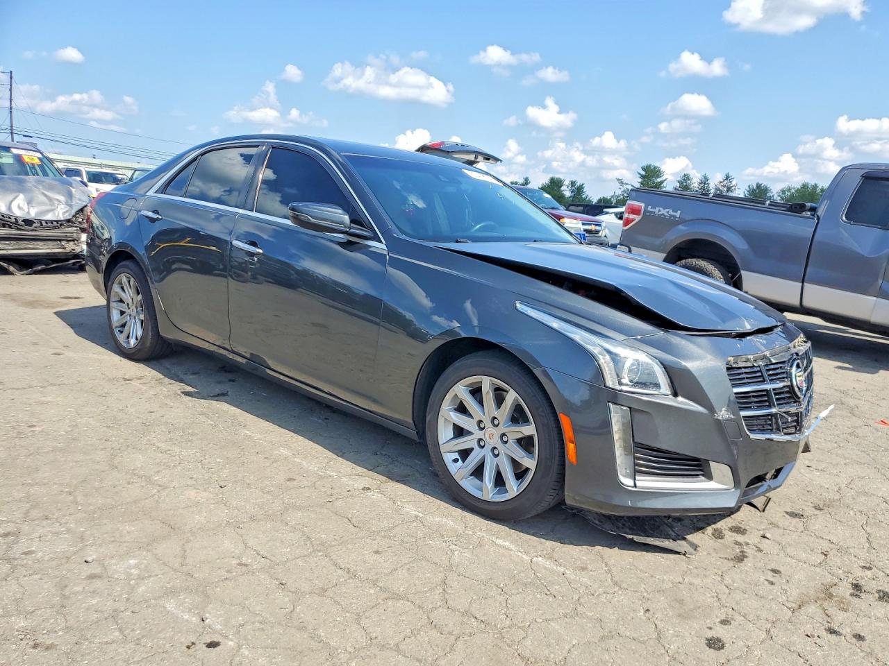 2014 Cadillac Cts Luxury Collection Серый vin: 1G6AX5SX0E0195986