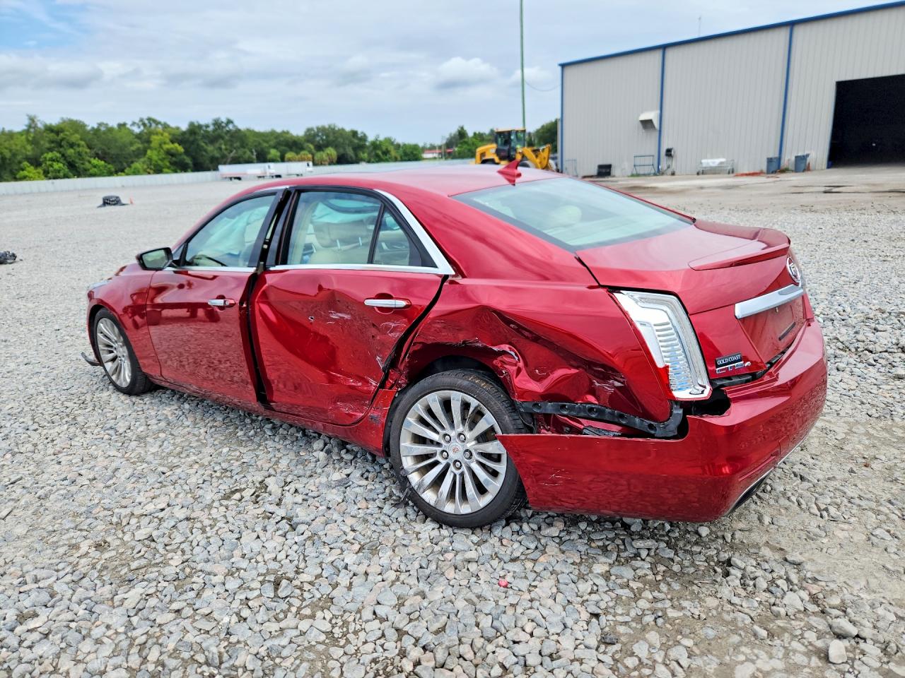 2014 Cadillac Cts Luxury Collection Red vin: 1G6AX5SX0E0197642