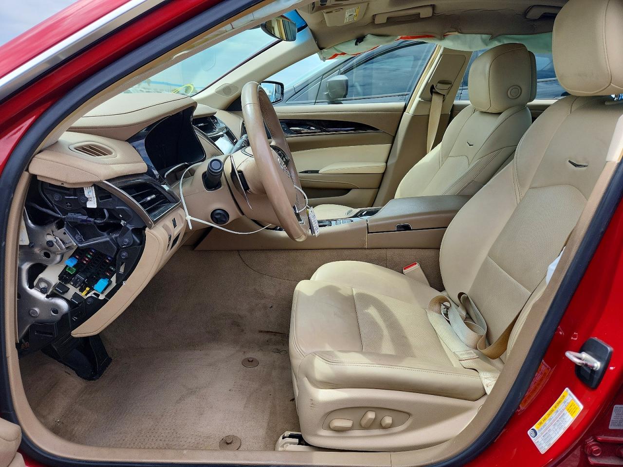 2014 Cadillac Cts Luxury Collection Red vin: 1G6AX5SX0E0197642