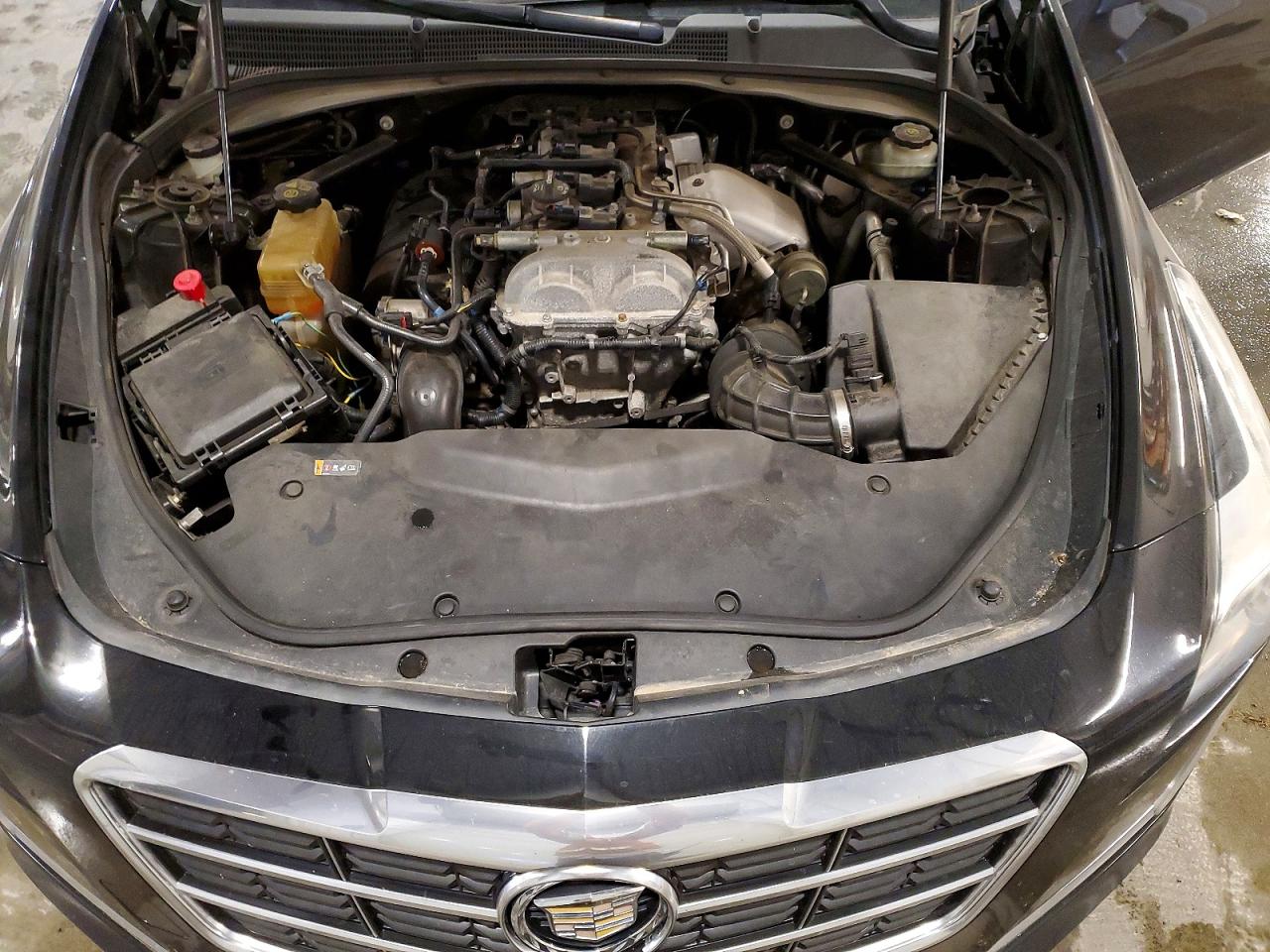 2014 Cadillac Cts Luxury Collection Black vin: 1G6AX5SX1E0179425
