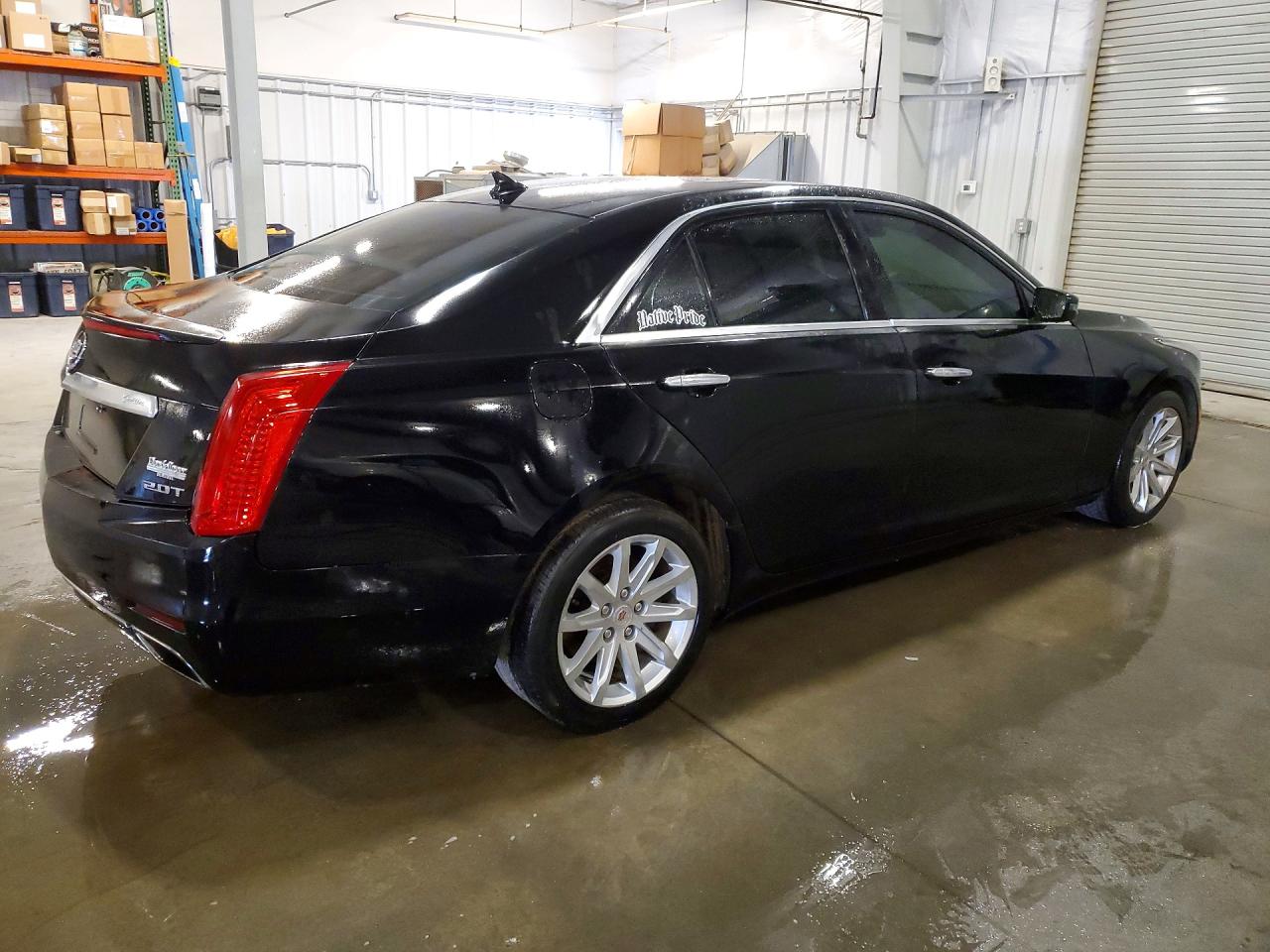 2014 Cadillac Cts Luxury Collection Black vin: 1G6AX5SX1E0179425