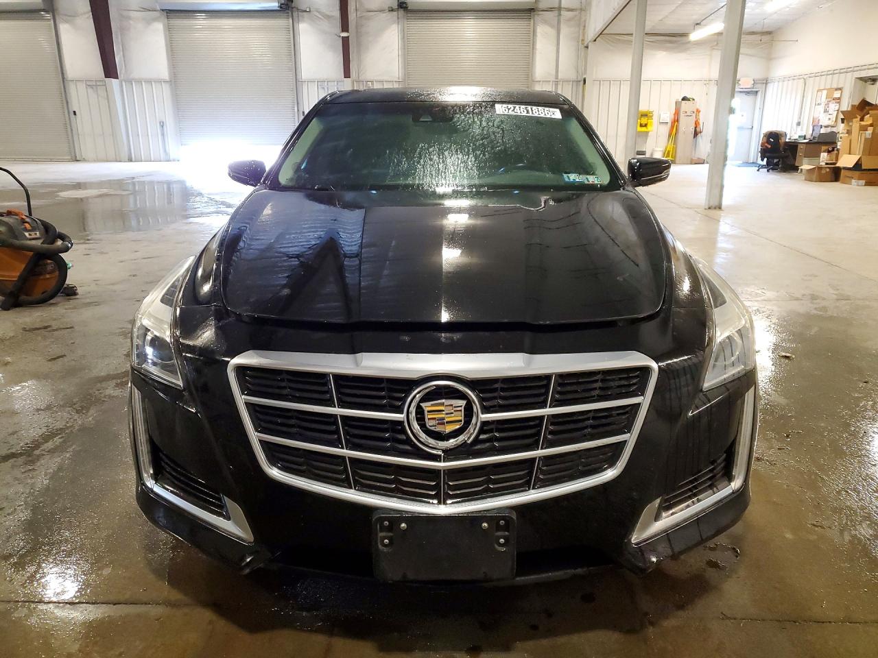 2014 Cadillac Cts Luxury Collection Black vin: 1G6AX5SX1E0179425