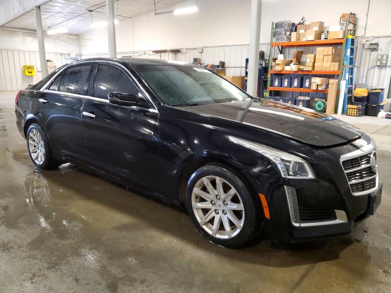 2014 Cadillac Cts Luxury Collection Black vin: 1G6AX5SX1E0179425