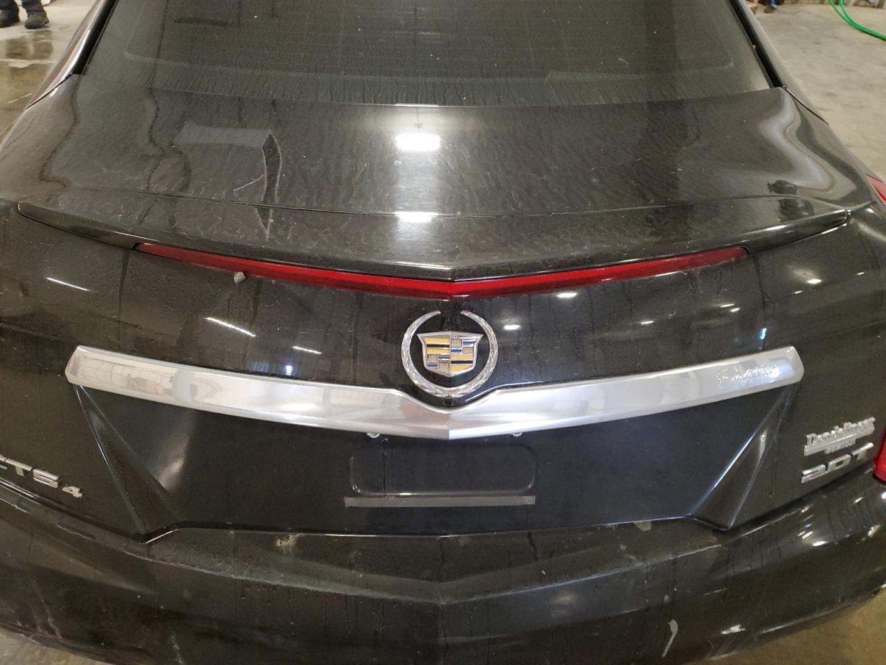 2014 Cadillac Cts Luxury Collection Black vin: 1G6AX5SX1E0179425 Damage: Deck Lid, Heavy Scratch, 2 To 3 Inches