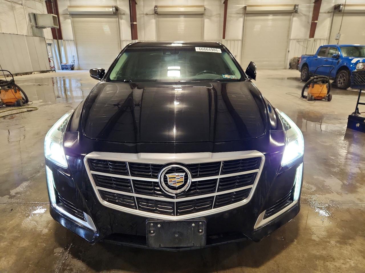 2014 Cadillac Cts Luxury Collection Black vin: 1G6AX5SX1E0179425