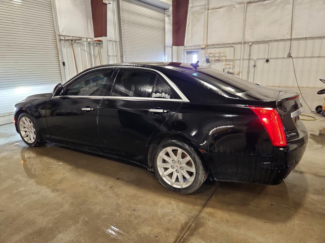 2014 Cadillac Cts Luxury Collection Black vin: 1G6AX5SX1E0179425