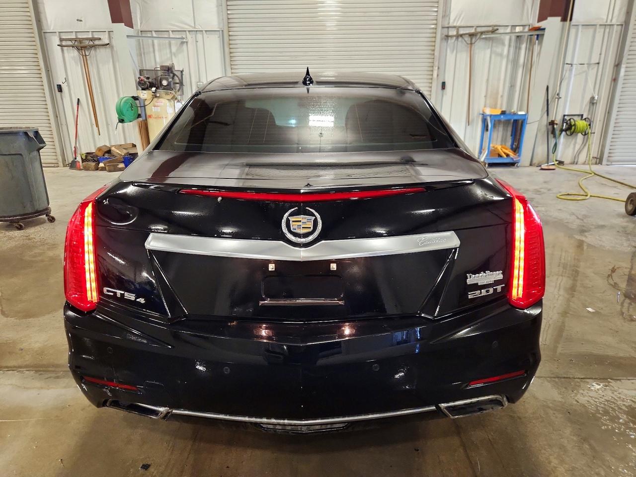 2014 Cadillac Cts Luxury Collection Black vin: 1G6AX5SX1E0179425