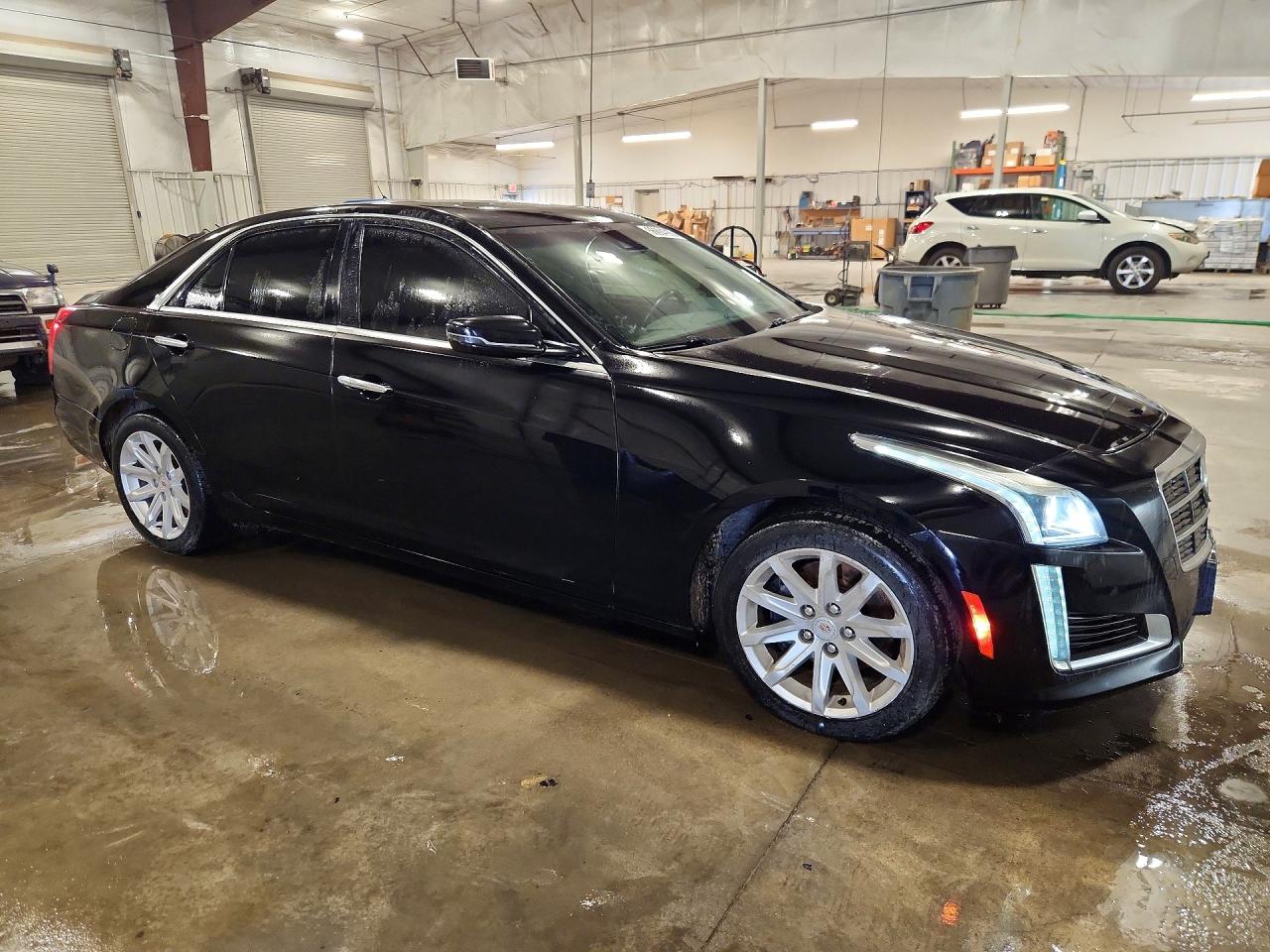 2014 Cadillac Cts Luxury Collection Black vin: 1G6AX5SX1E0179425