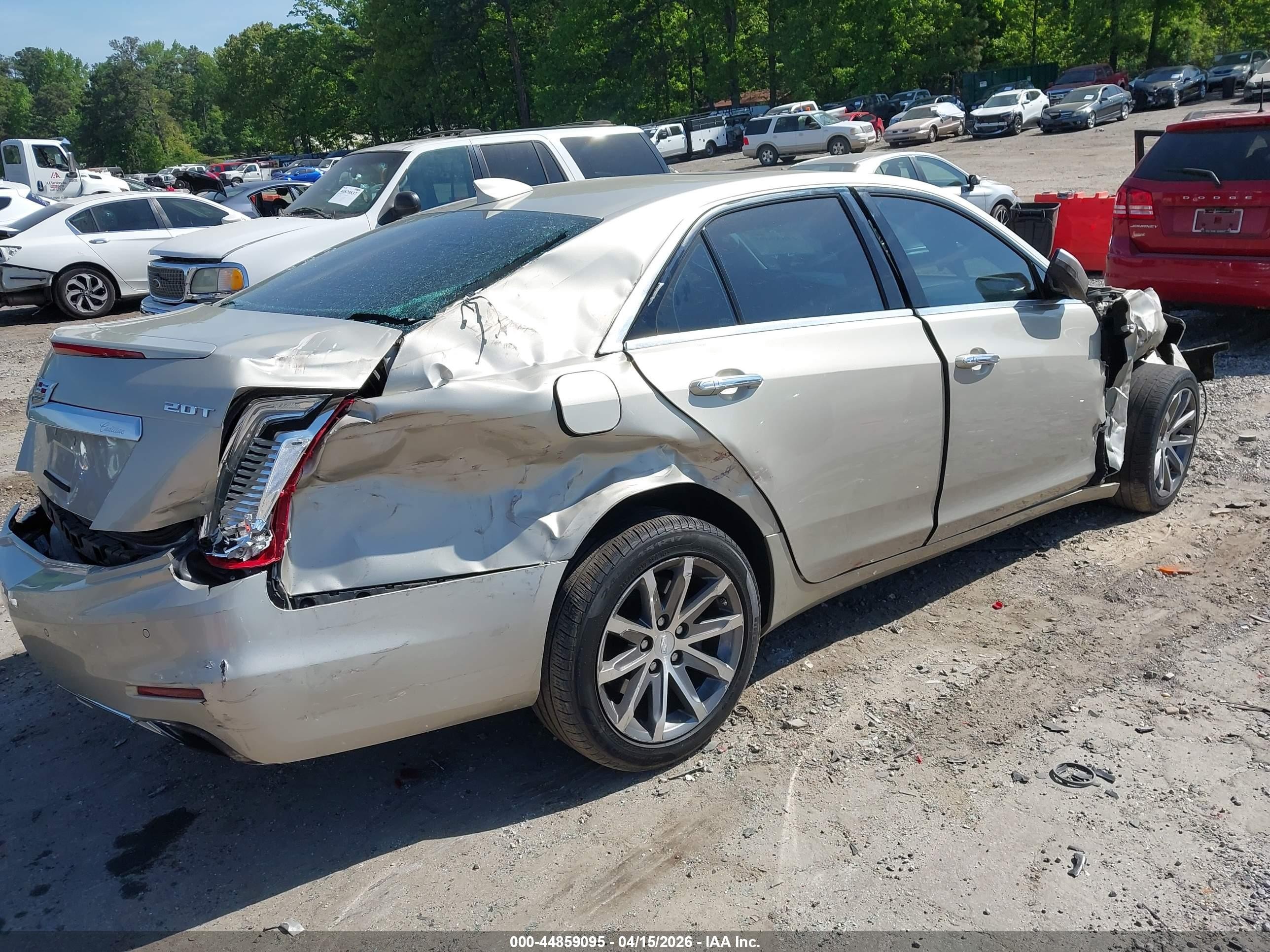 2016 Cadillac Cts Luxury Collection Gold vin: 1G6AX5SX1G0124279