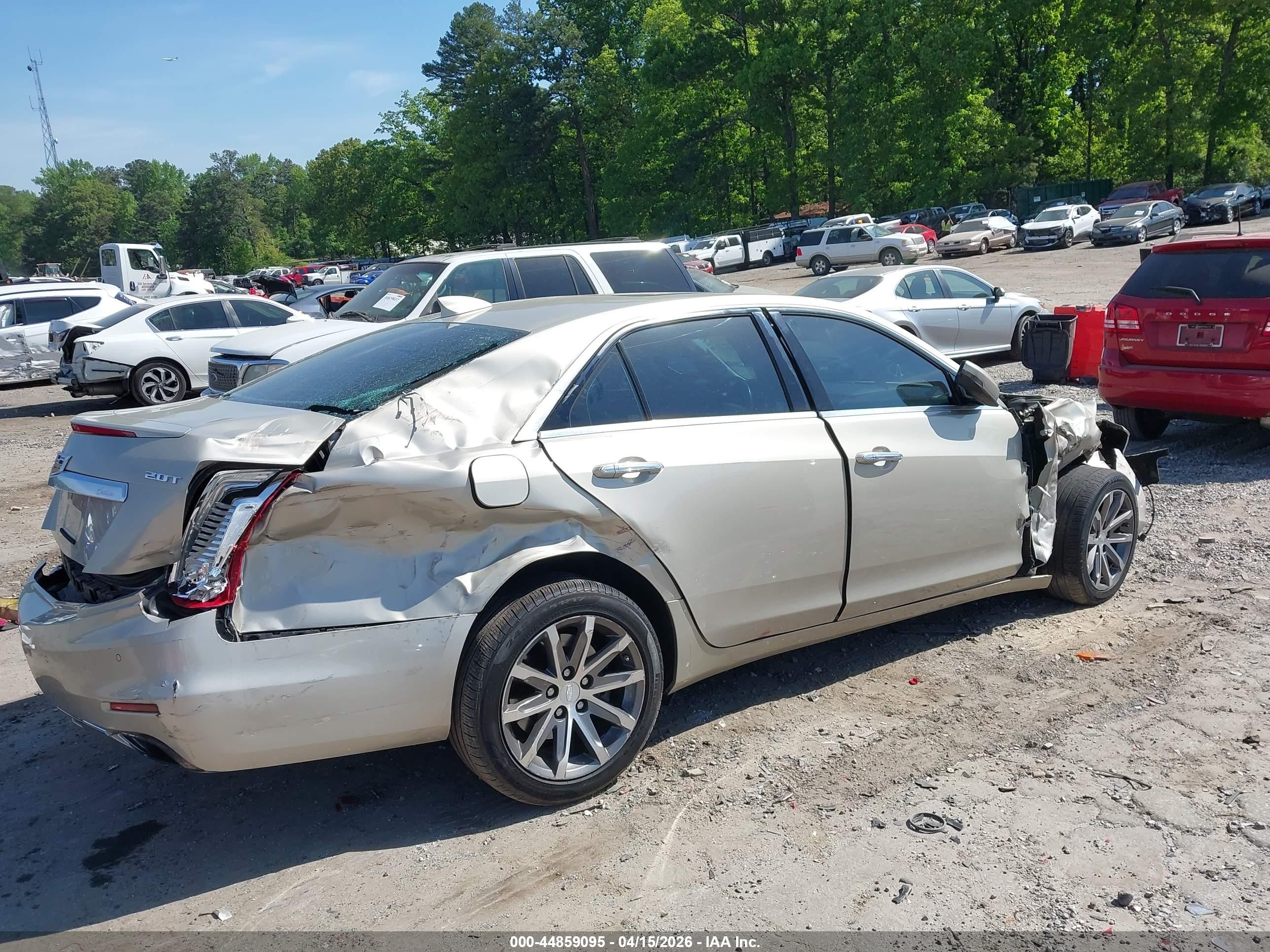 2016 Cadillac Cts Luxury Collection Gold vin: 1G6AX5SX1G0124279