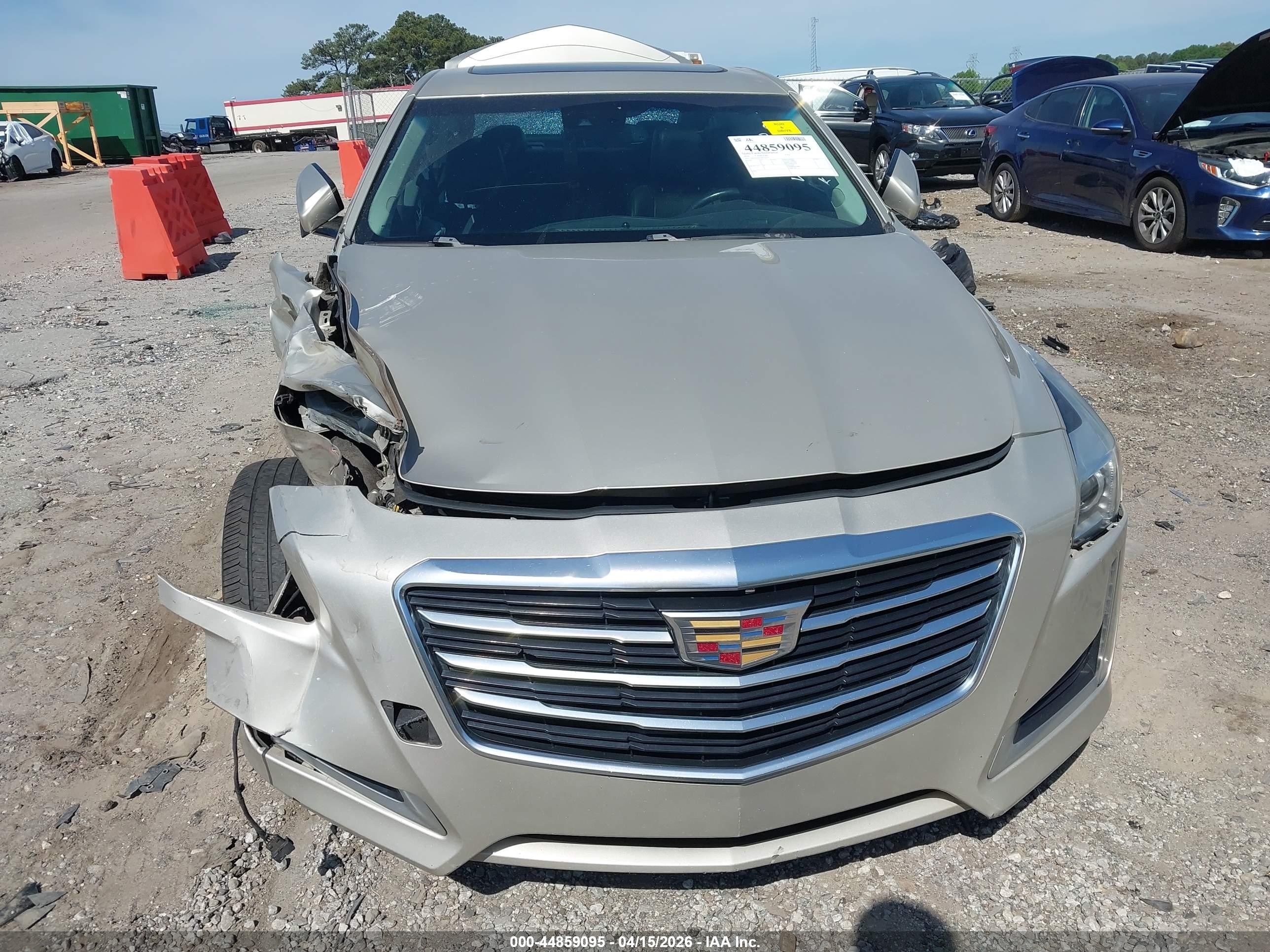 2016 Cadillac Cts Luxury Collection Gold vin: 1G6AX5SX1G0124279