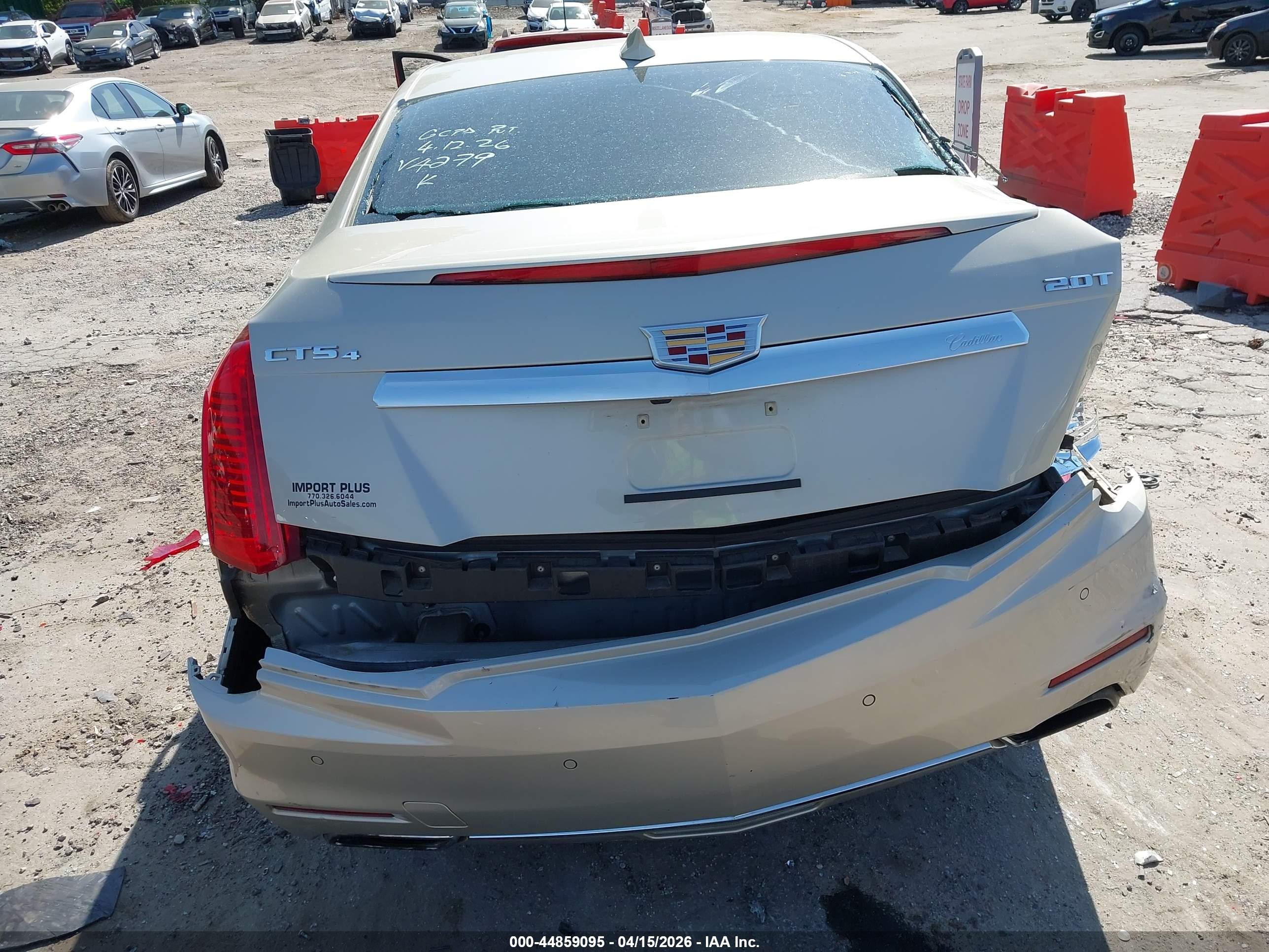 2016 Cadillac Cts Luxury Collection Gold vin: 1G6AX5SX1G0124279