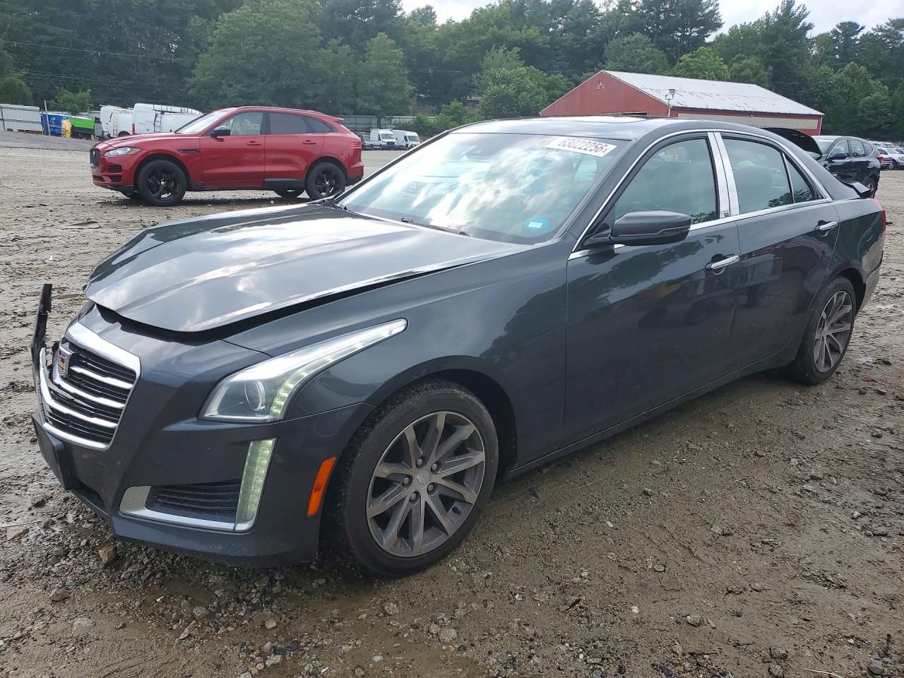 2016 Cadillac Cts Luxury Collection Gray vin: 1G6AX5SX1G0138408