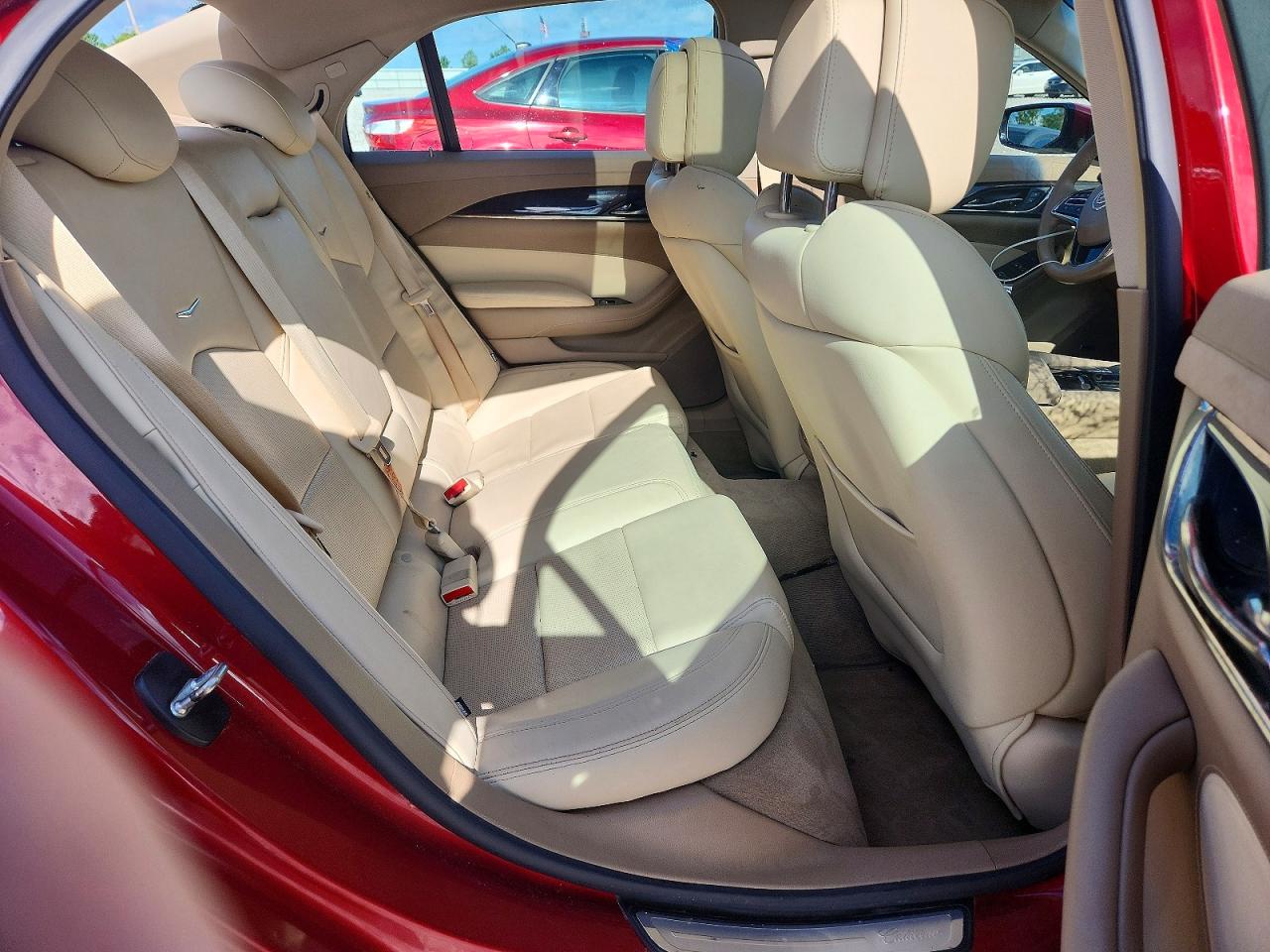 2014 Cadillac Cts Luxury Collection Red vin: 1G6AX5SX2E0144585