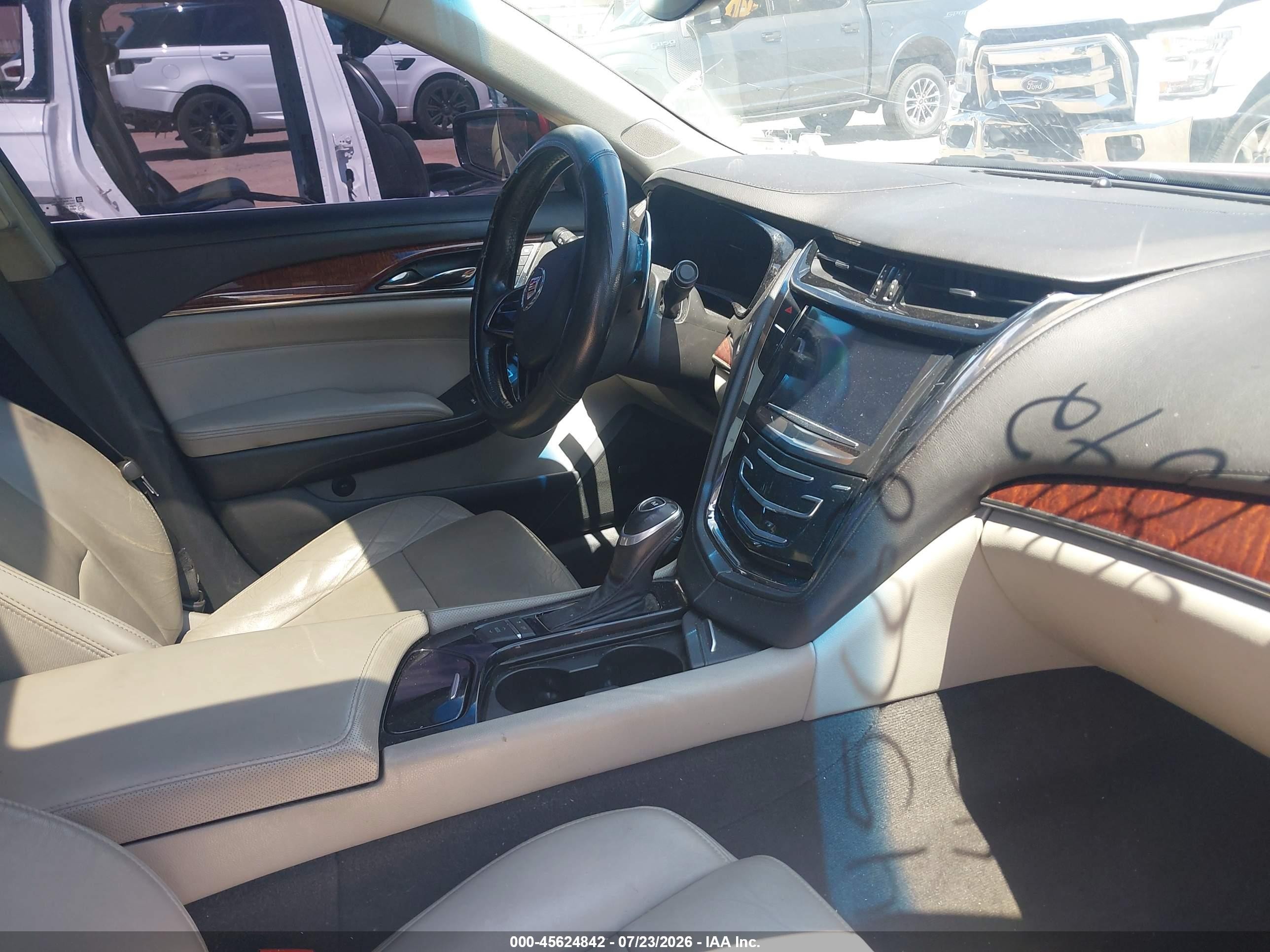 2014 Cadillac Cts Luxury Red vin: 1G6AX5SX2E0155523