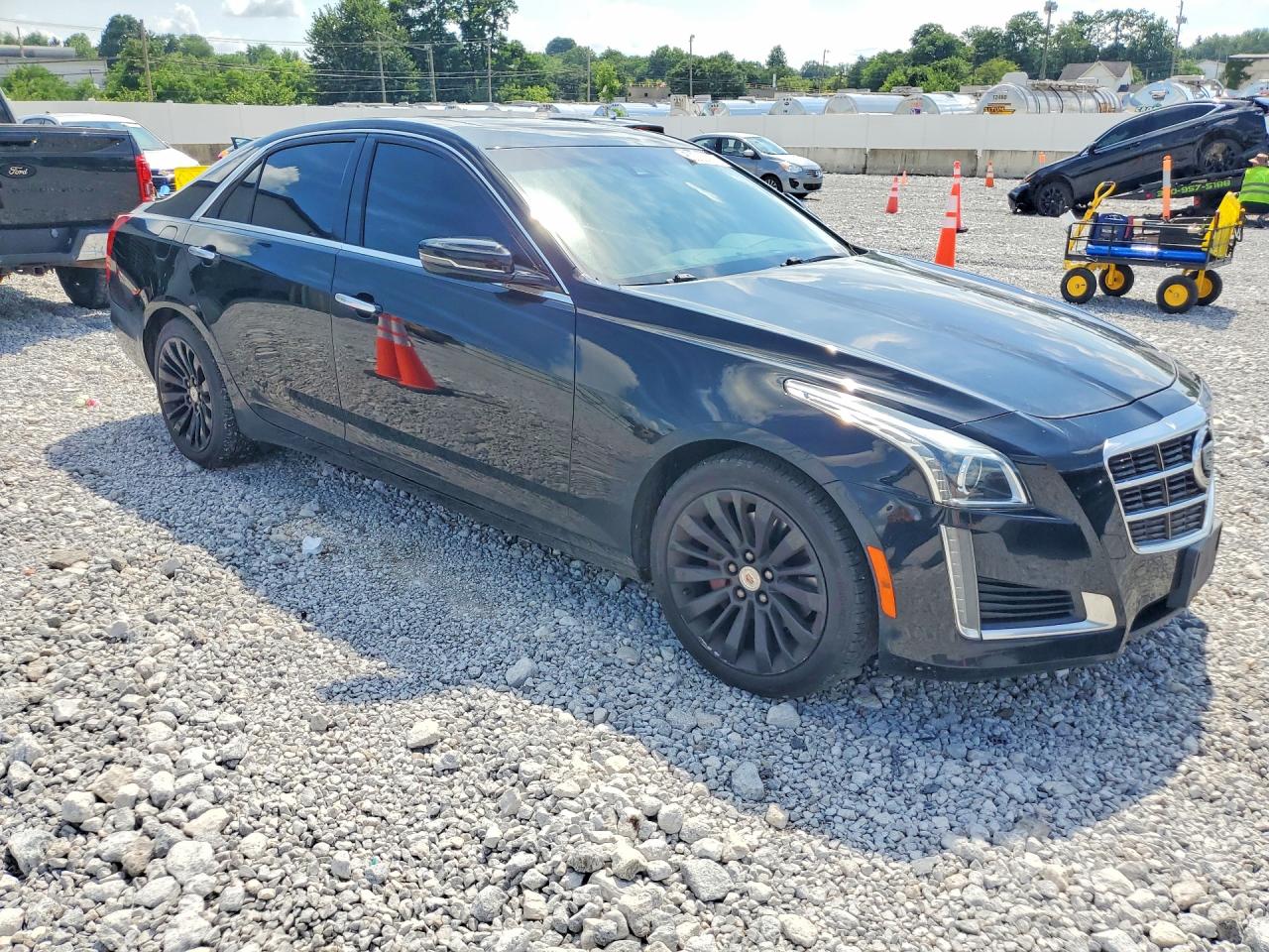 2014 Cadillac Cts Luxury Collection Black vin: 1G6AX5SX2E0164285