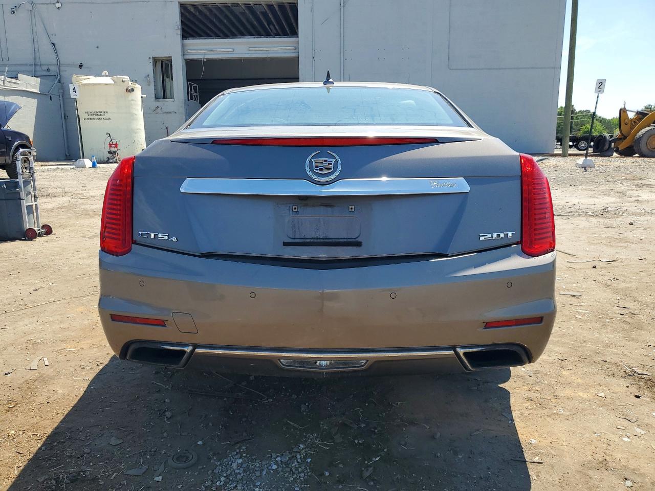2014 Cadillac Cts Luxury Collection Gray vin: 1G6AX5SX2E0166716