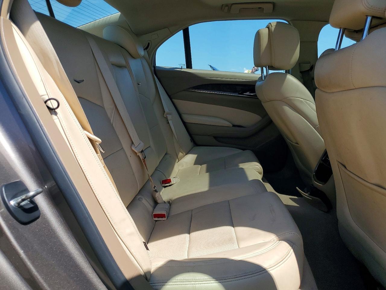 2014 Cadillac Cts Luxury Collection Gray vin: 1G6AX5SX2E0166716