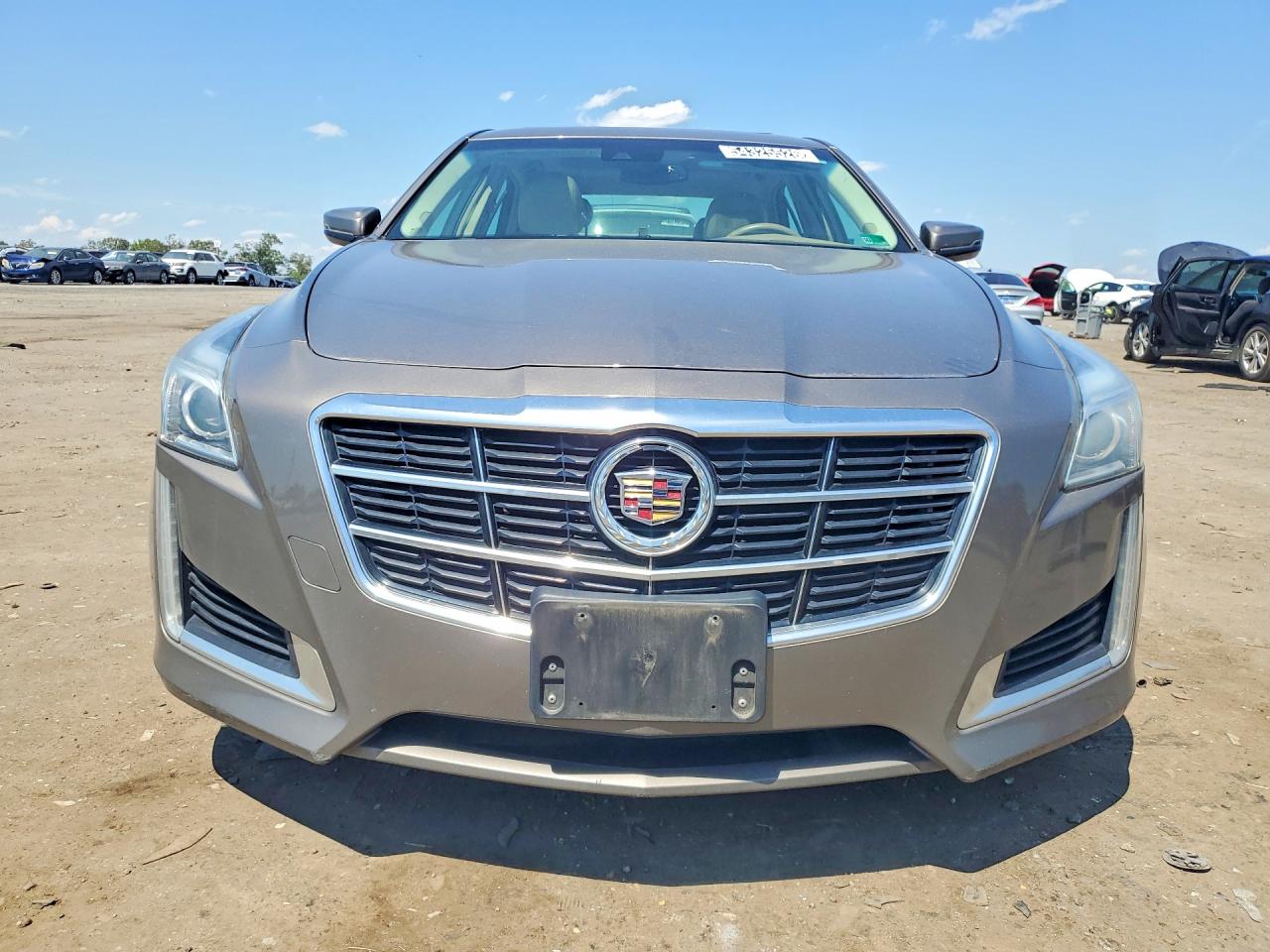 2014 Cadillac Cts Luxury Collection Gray vin: 1G6AX5SX2E0166716