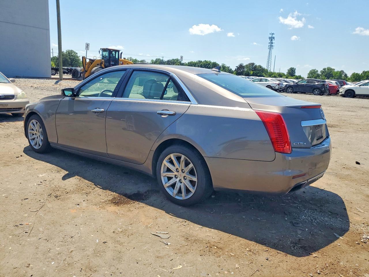 2014 Cadillac Cts Luxury Collection Gray vin: 1G6AX5SX2E0166716
