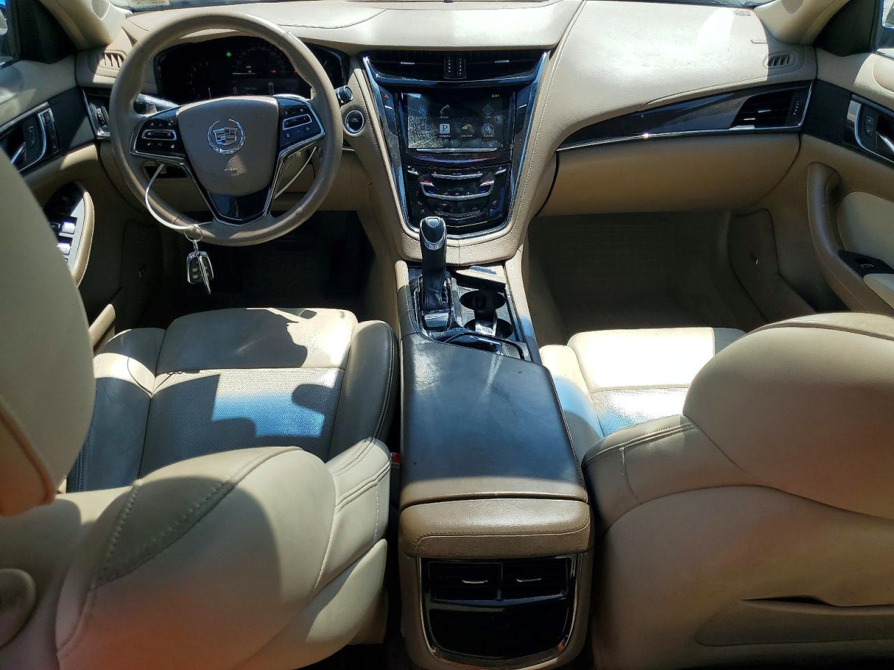 2014 Cadillac Cts Luxury Collection Gray vin: 1G6AX5SX2E0166716