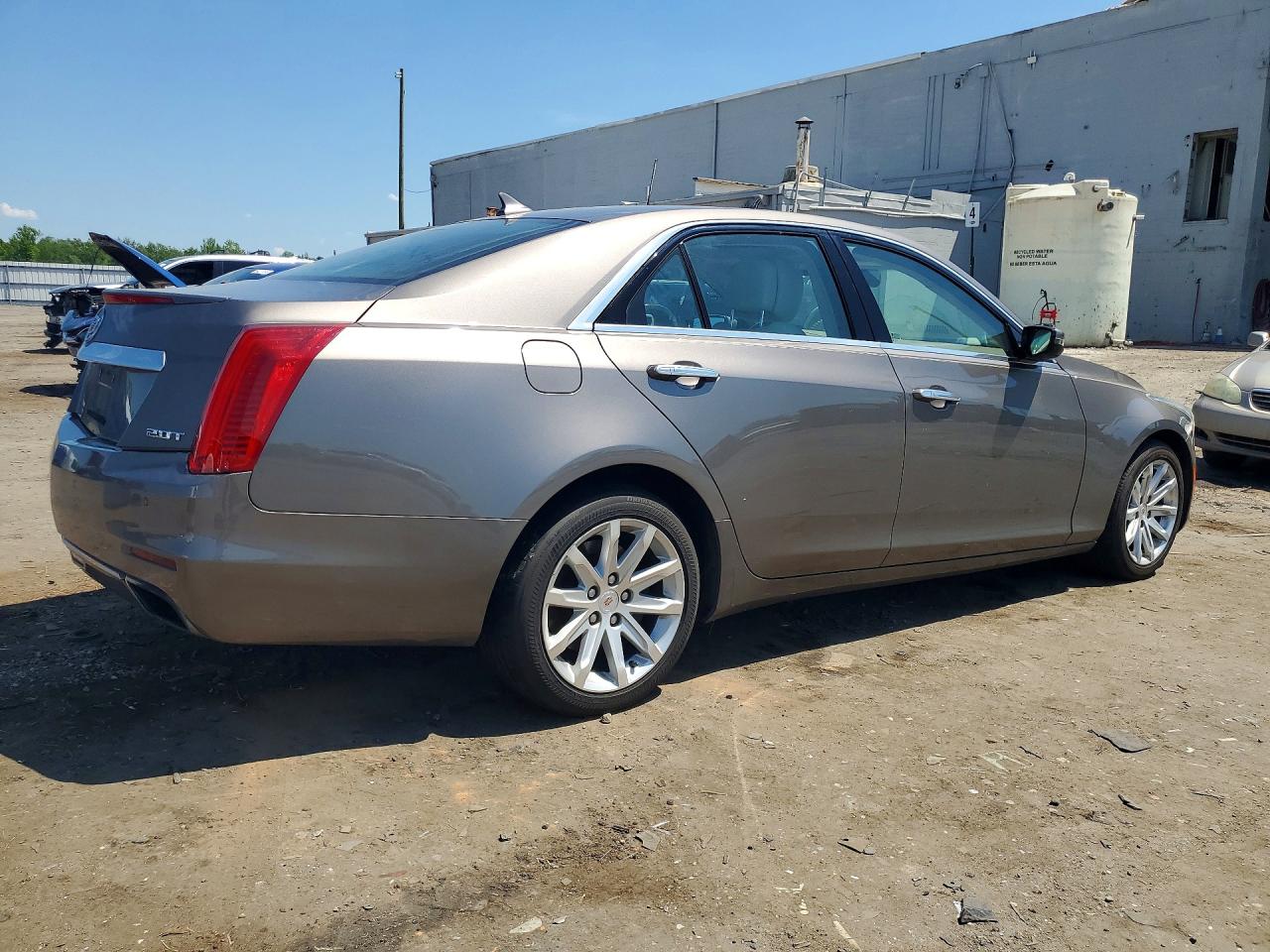 2014 Cadillac Cts Luxury Collection Gray vin: 1G6AX5SX2E0166716