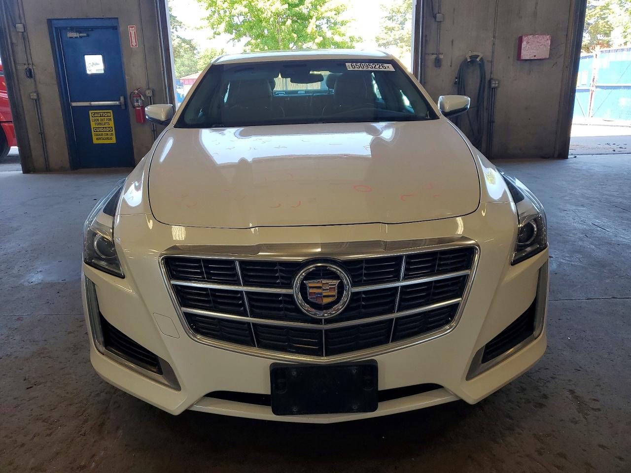 2014 Cadillac Cts Luxury Collection White vin: 1G6AX5SX2E0187338