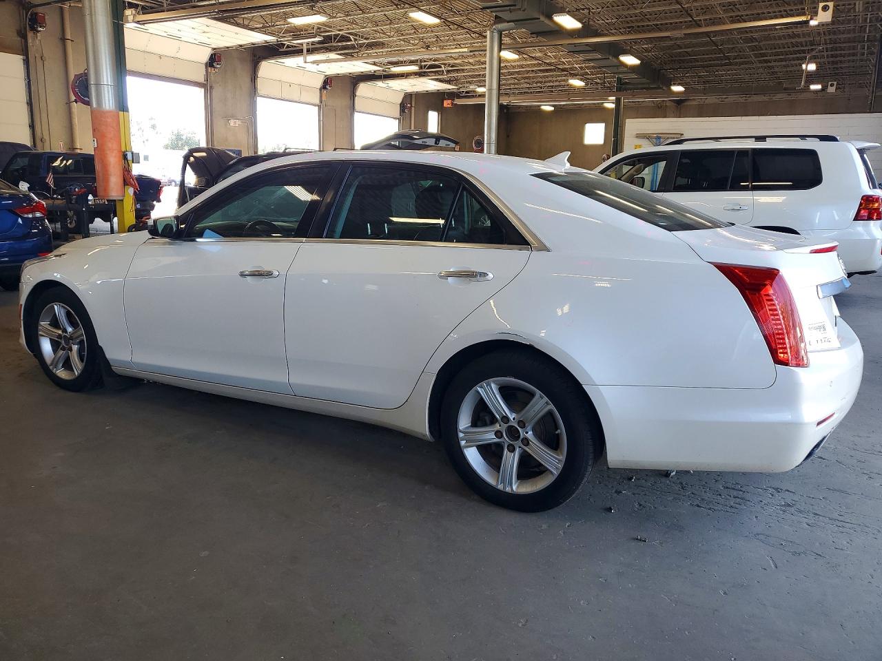 2014 Cadillac Cts Luxury Collection White vin: 1G6AX5SX2E0187338