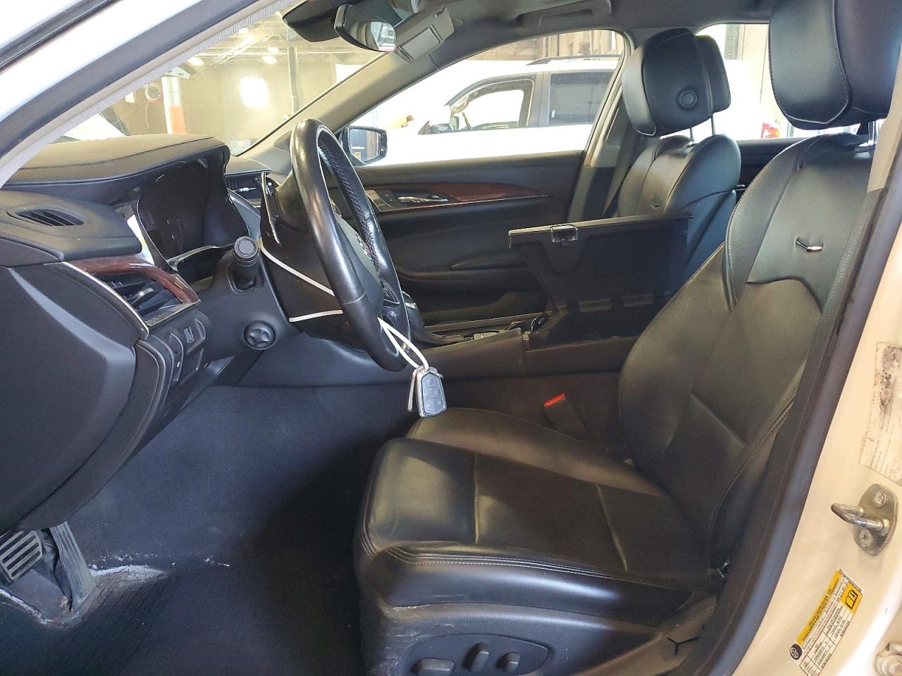 2014 Cadillac Cts Luxury Collection White vin: 1G6AX5SX2E0187338