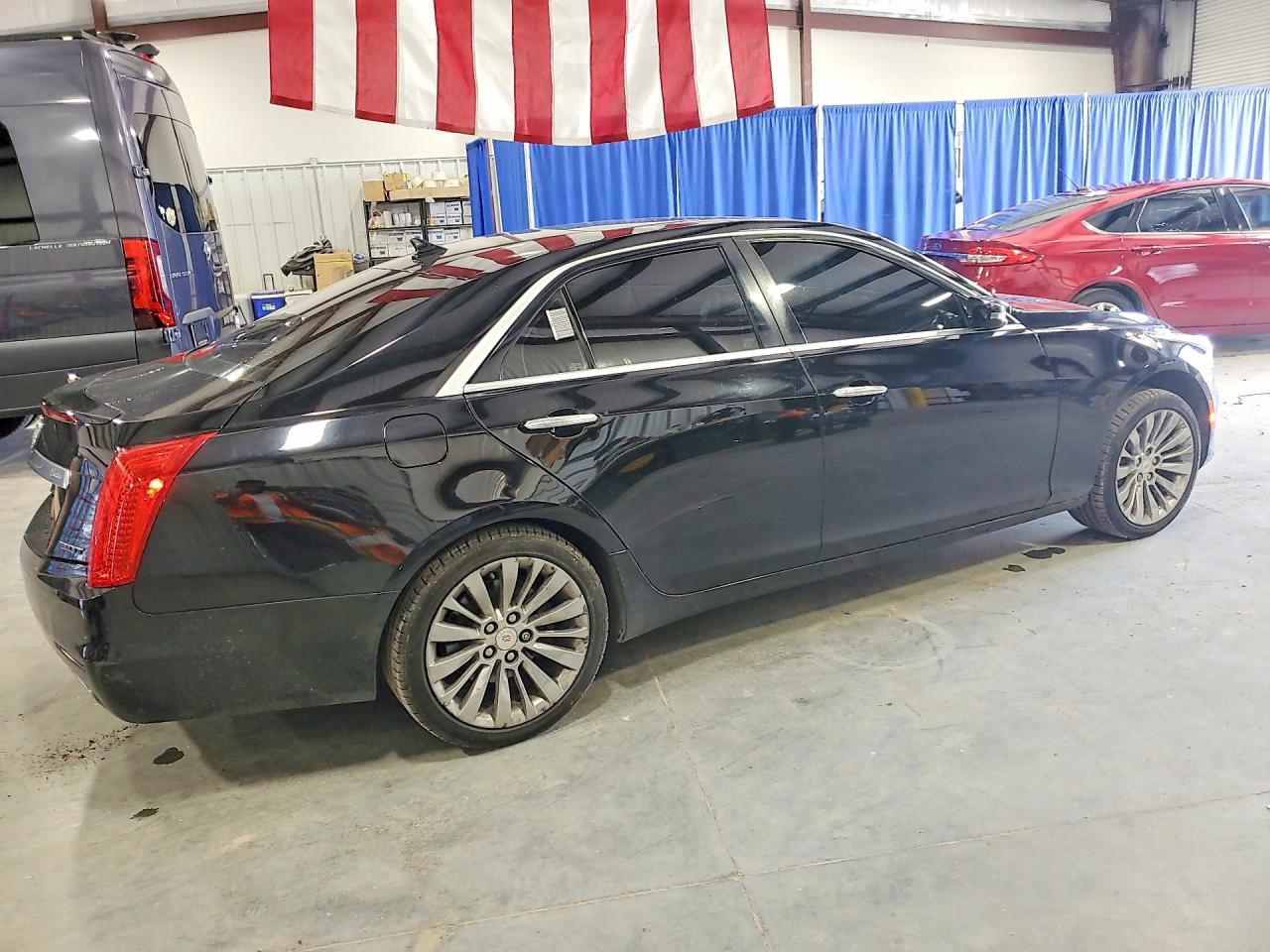 2014 Cadillac Cts Luxury Collection Black vin: 1G6AX5SX4E0171075