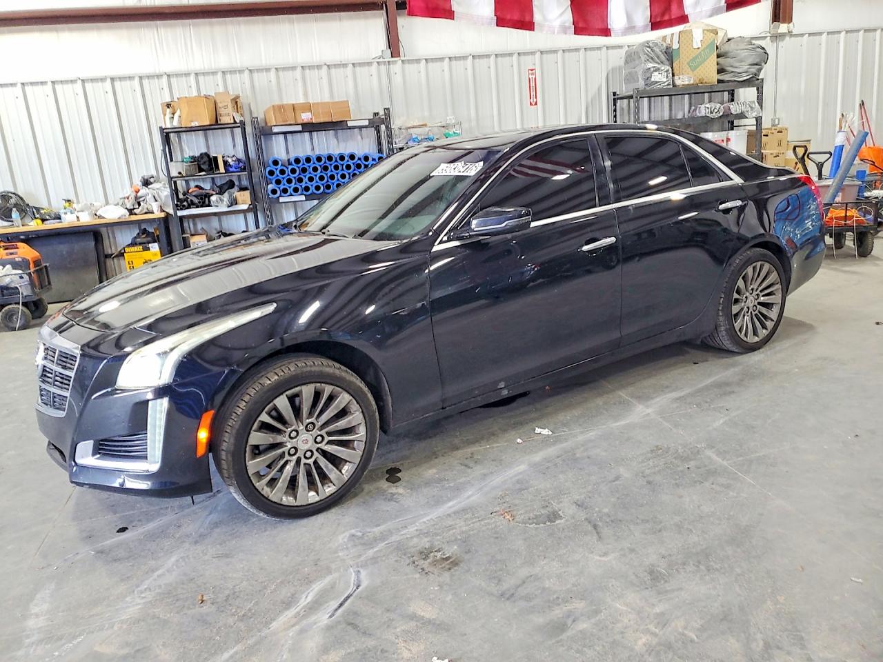 2014 Cadillac Cts Luxury Collection Black vin: 1G6AX5SX4E0171075
