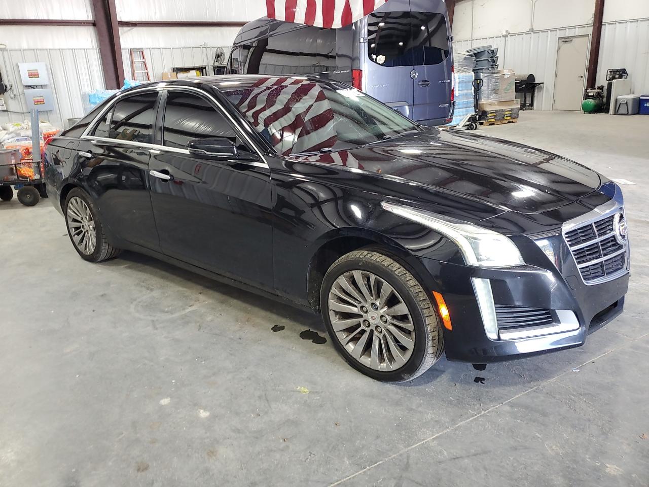2014 Cadillac Cts Luxury Collection Black vin: 1G6AX5SX4E0171075 Damage: Right Front Door, Dent(S) W/ Paint Dmg, 1 To 2 Inches