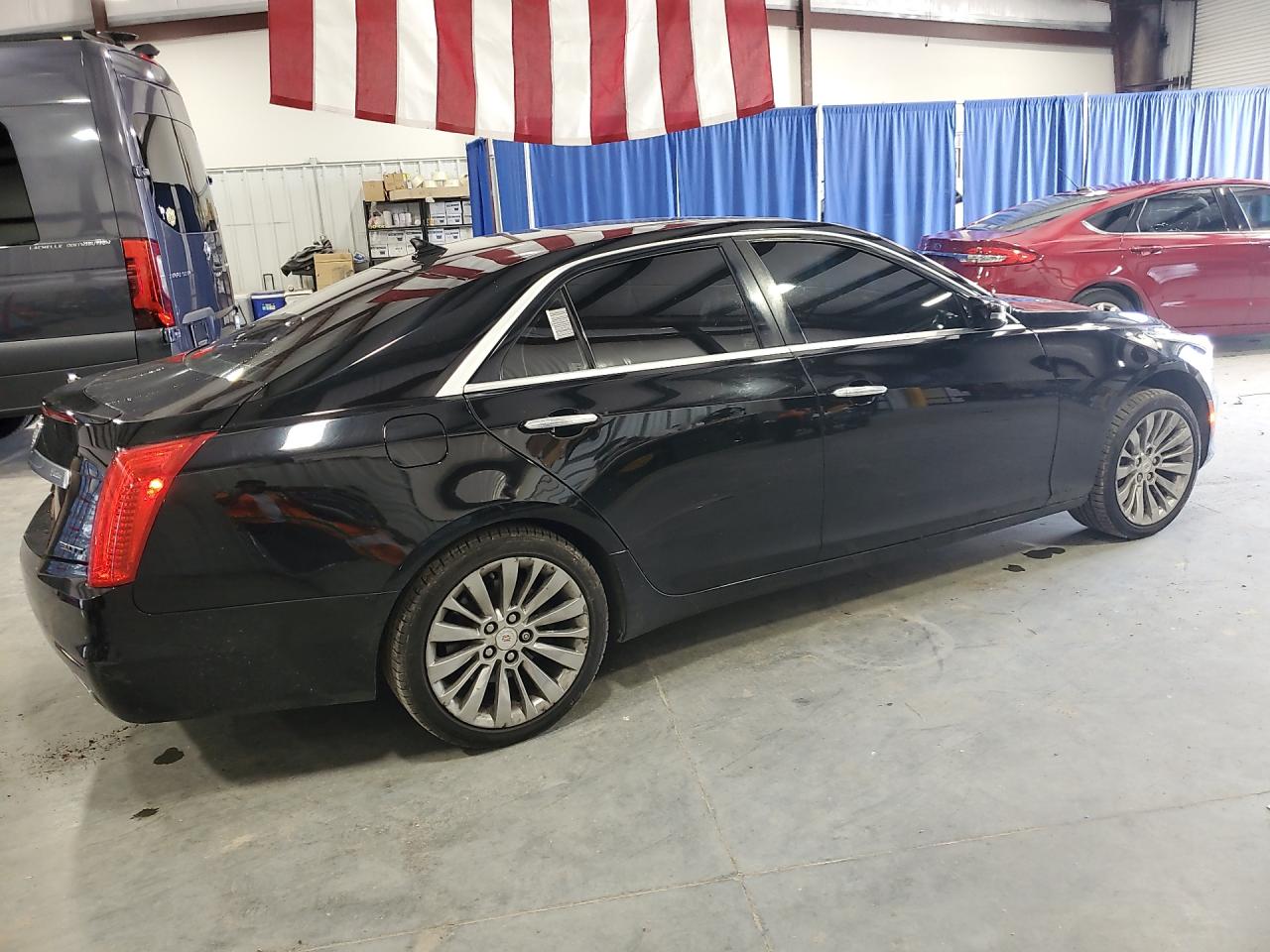 2014 Cadillac Cts Luxury Collection Black vin: 1G6AX5SX4E0171075 Damage: Right Rear Door, Heavy Scratch, 2 To 3 Inches