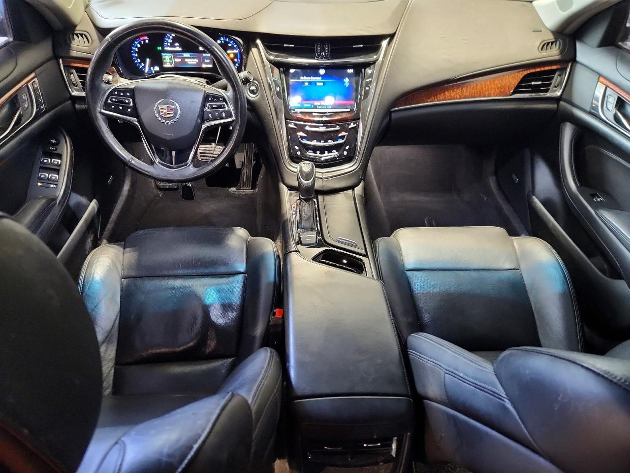 2014 Cadillac Cts Luxury Collection Black vin: 1G6AX5SX5E0121883