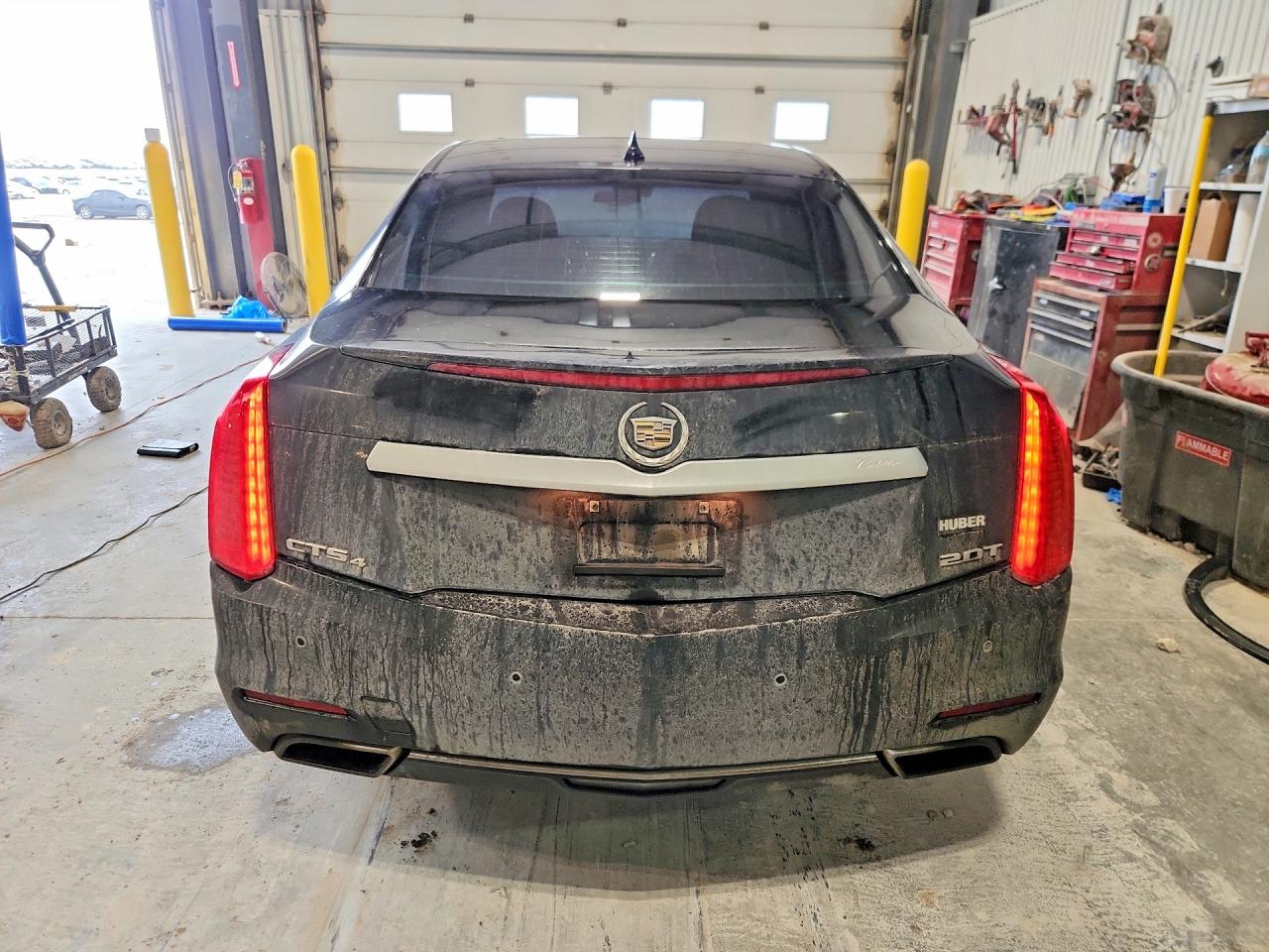 2014 Cadillac Cts Luxury Collection Black vin: 1G6AX5SX5E0121883