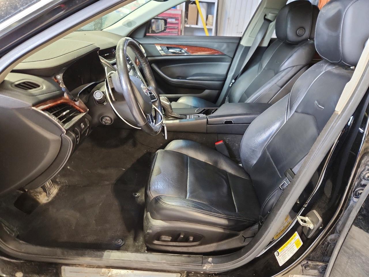 2014 Cadillac Cts Luxury Collection Black vin: 1G6AX5SX5E0121883